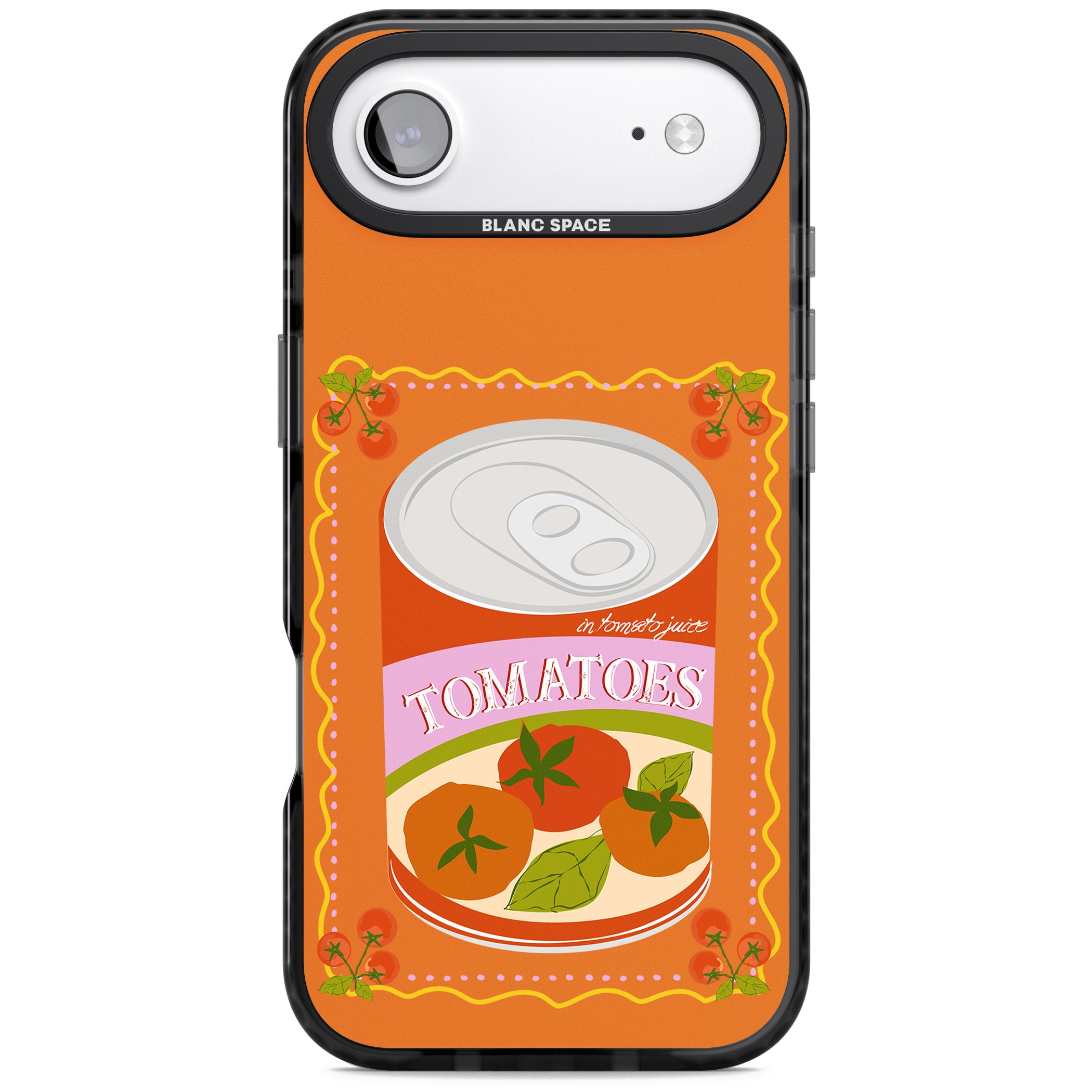 Tomato Soup Can iPhone 17 Air Impact Black Phone Case