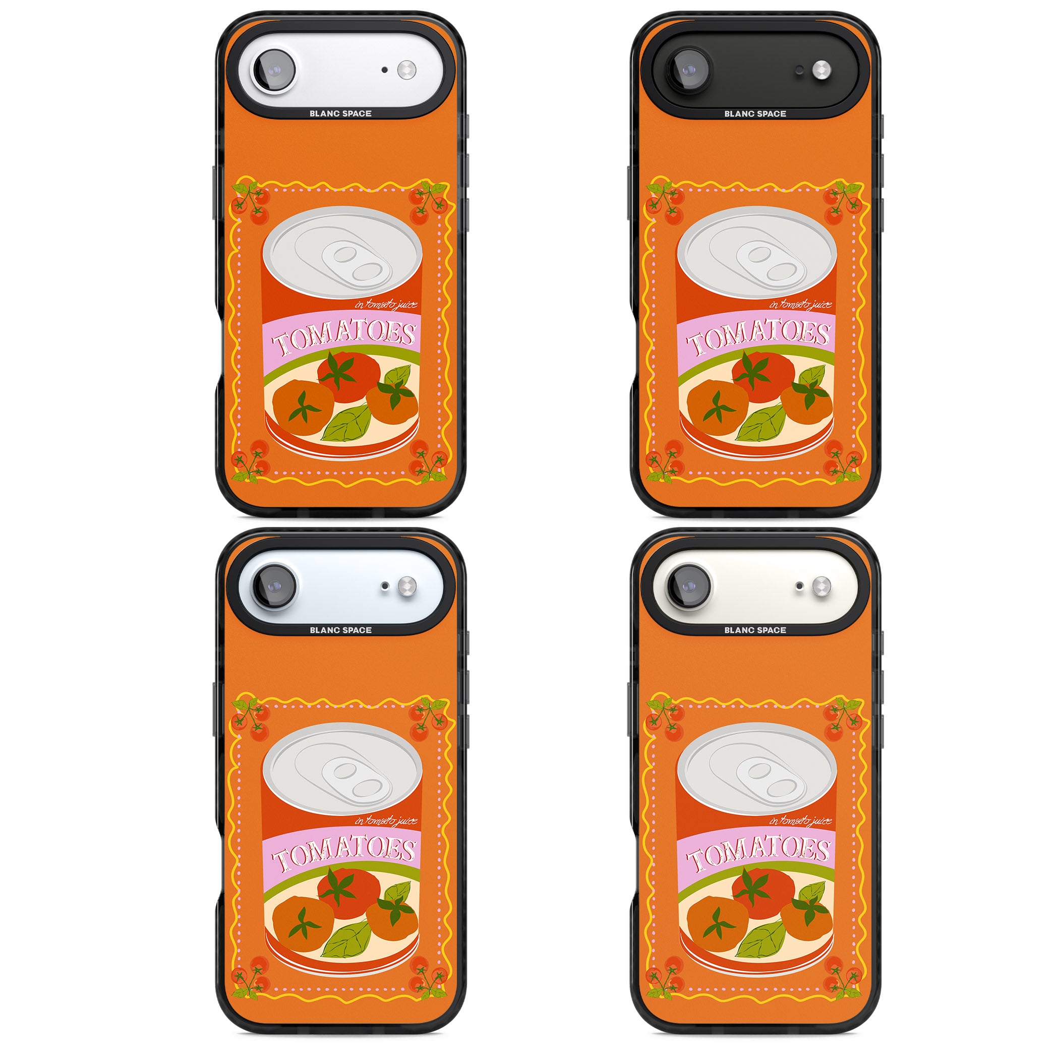 Tomato Soup Can iPhone 17 Air Impact Black Phone Case APT Impact Protection