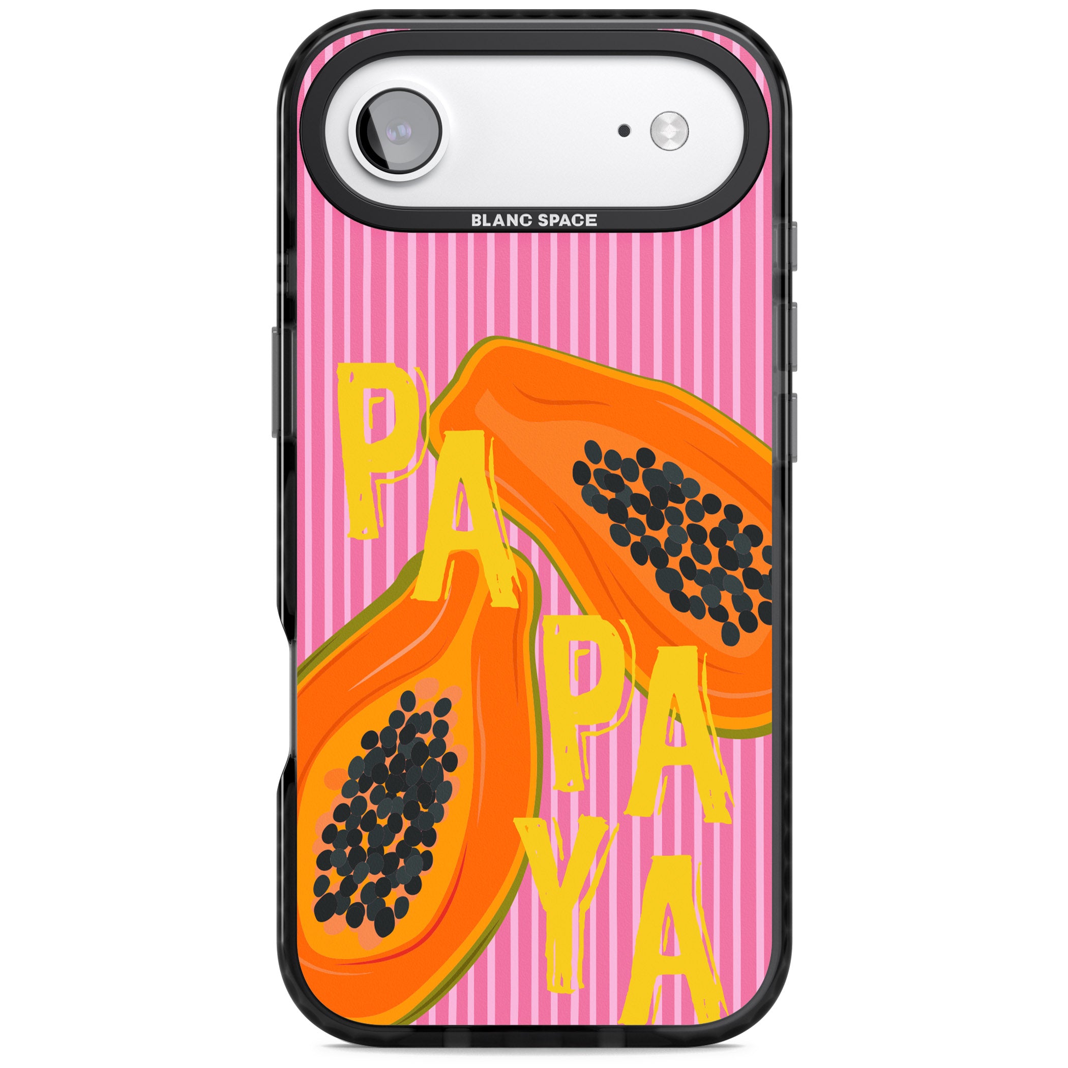 Papaya iPhone 17 Air Impact Black Phone Case