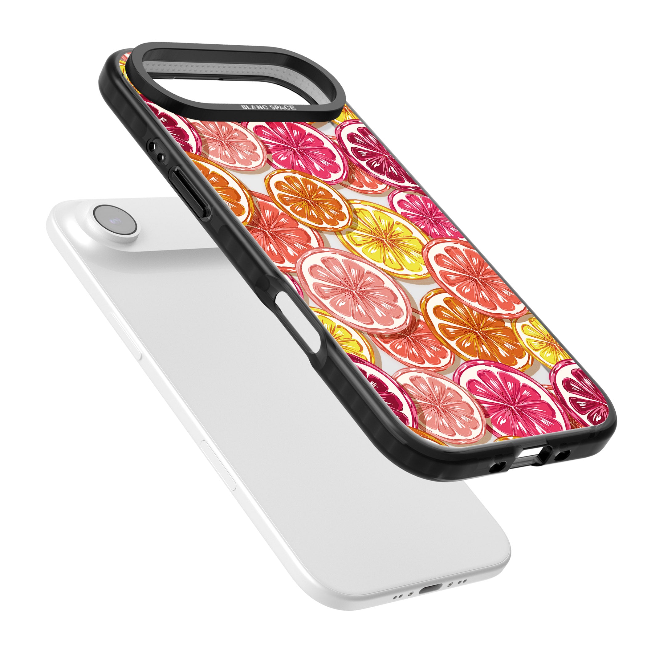 Citrus Fiesta iPhone 17 Air Impact Black Phone Case Colours