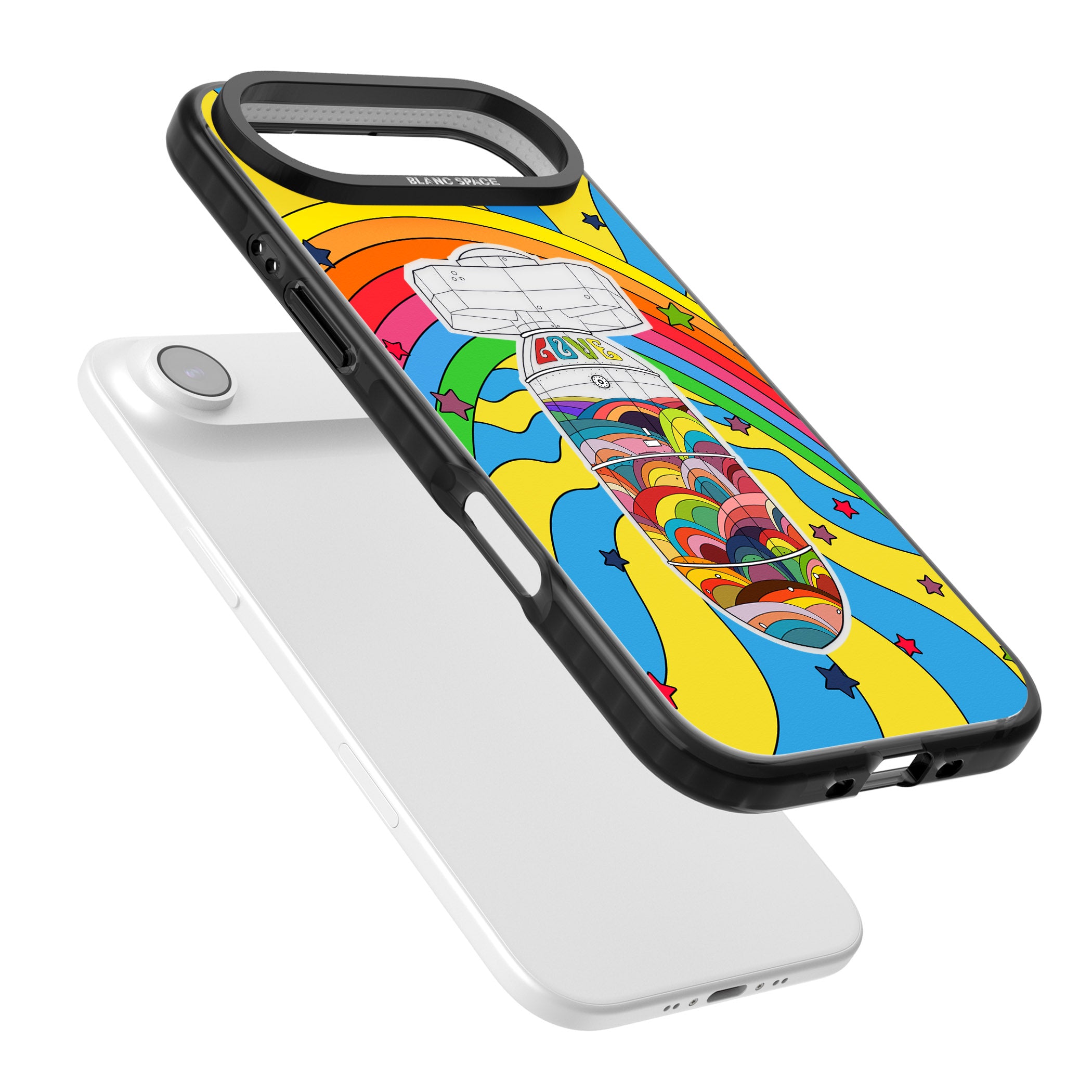 Love Bomb iPhone 17 Air Impact Black Phone Case Colours