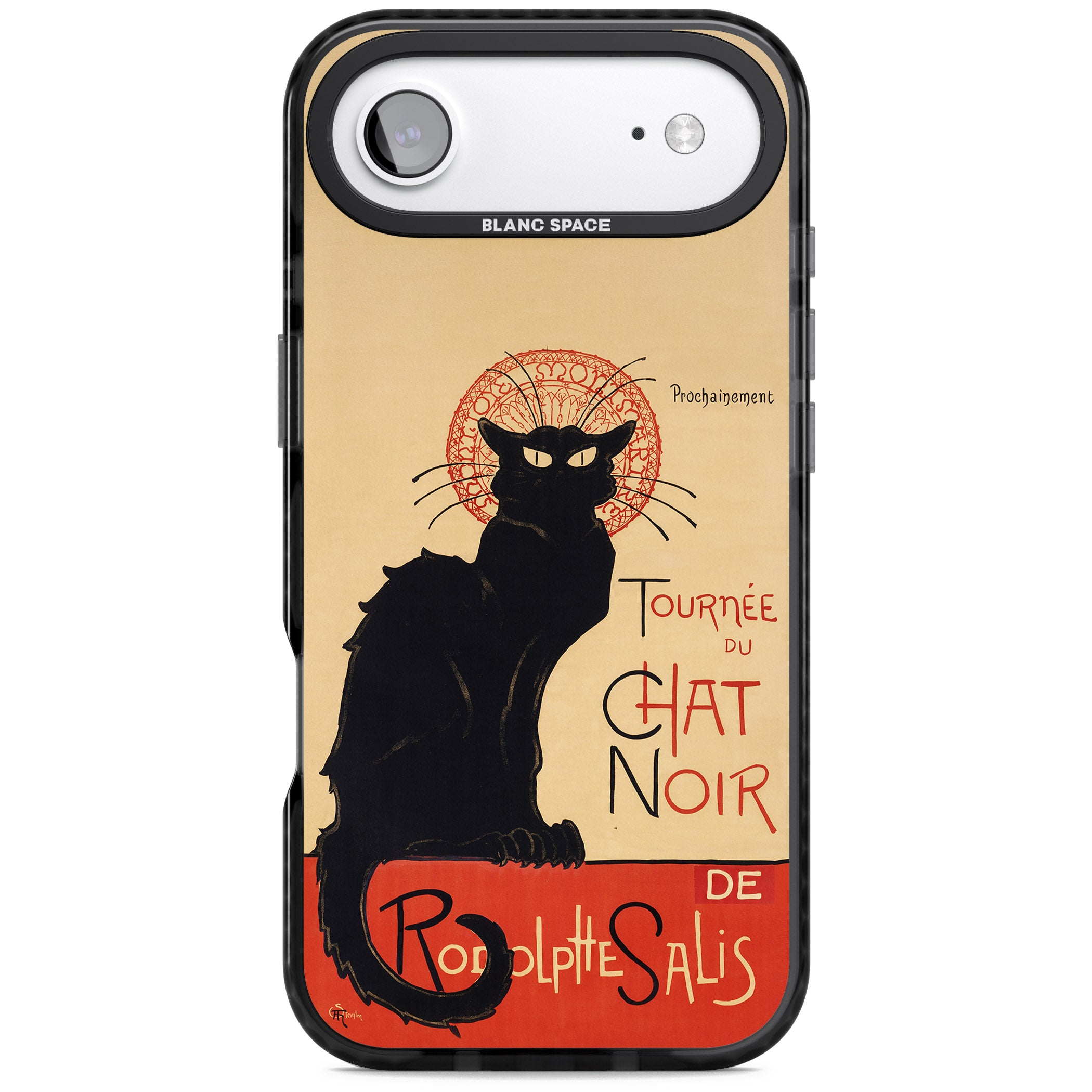 Tournee Du Chat Noir Poster iPhone 17 Air Impact Black Phone Case