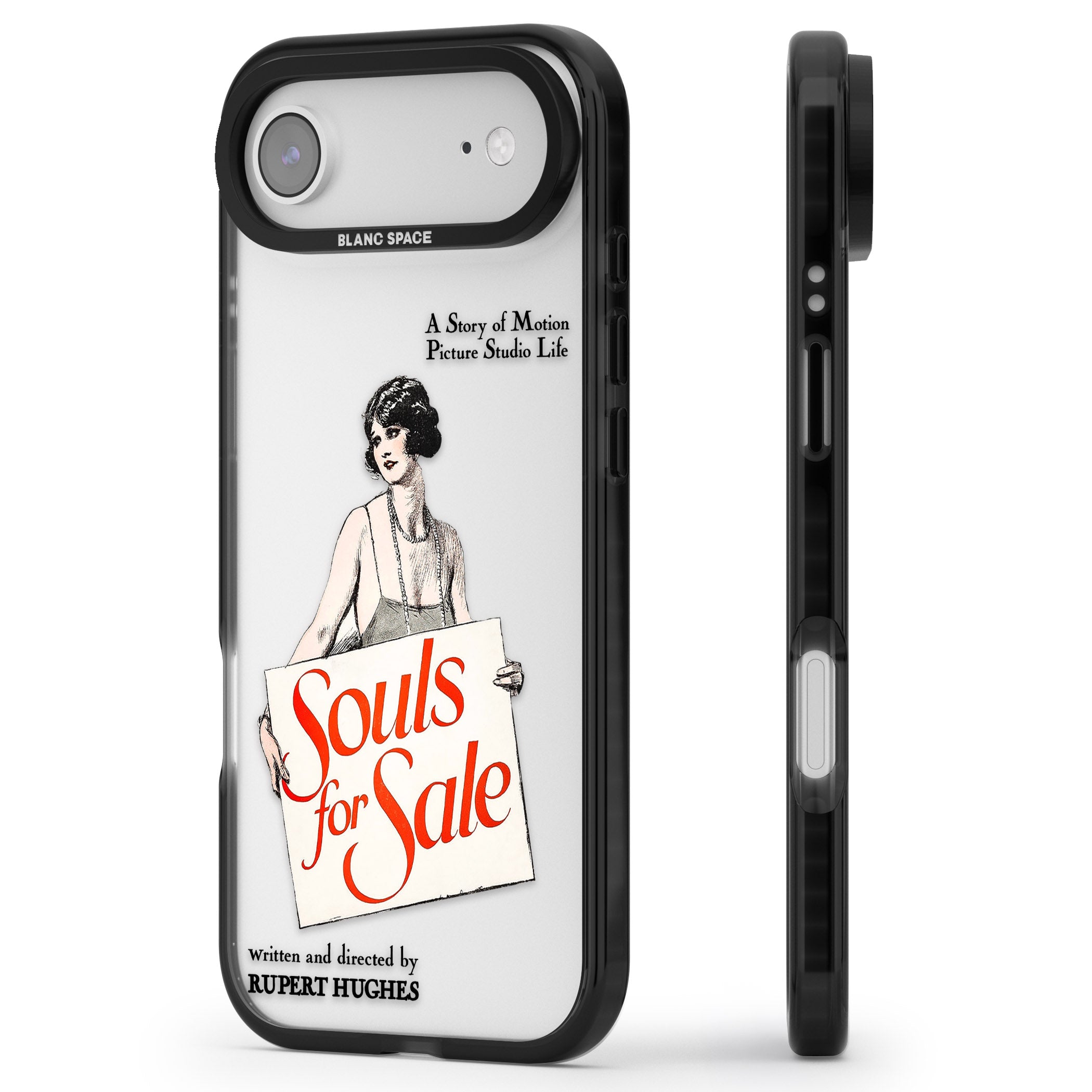 Souls For Sale Poster iPhone 17 Air Impact Black Phone Case Side Profile