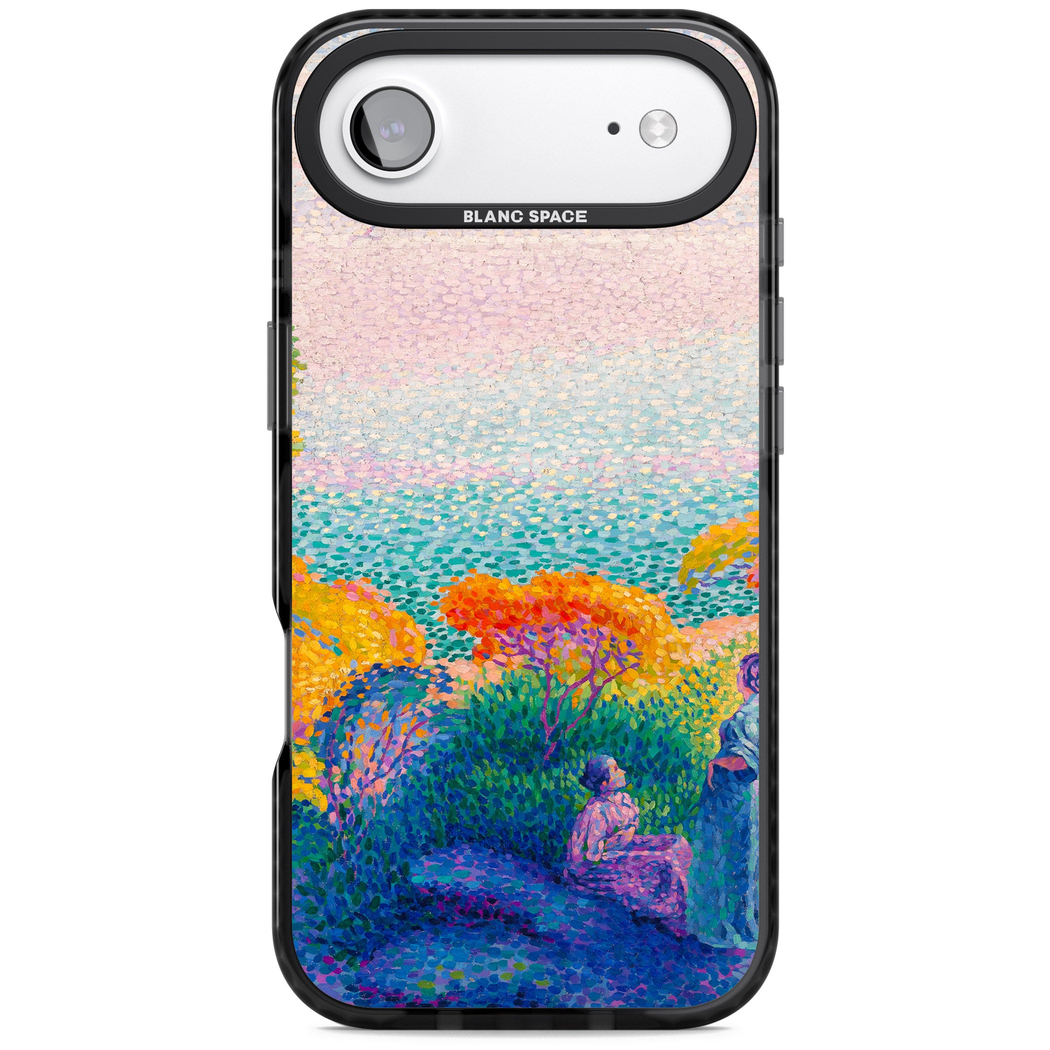 Two Women by the Shore iPhone 17 Air Impact Black Phone Case