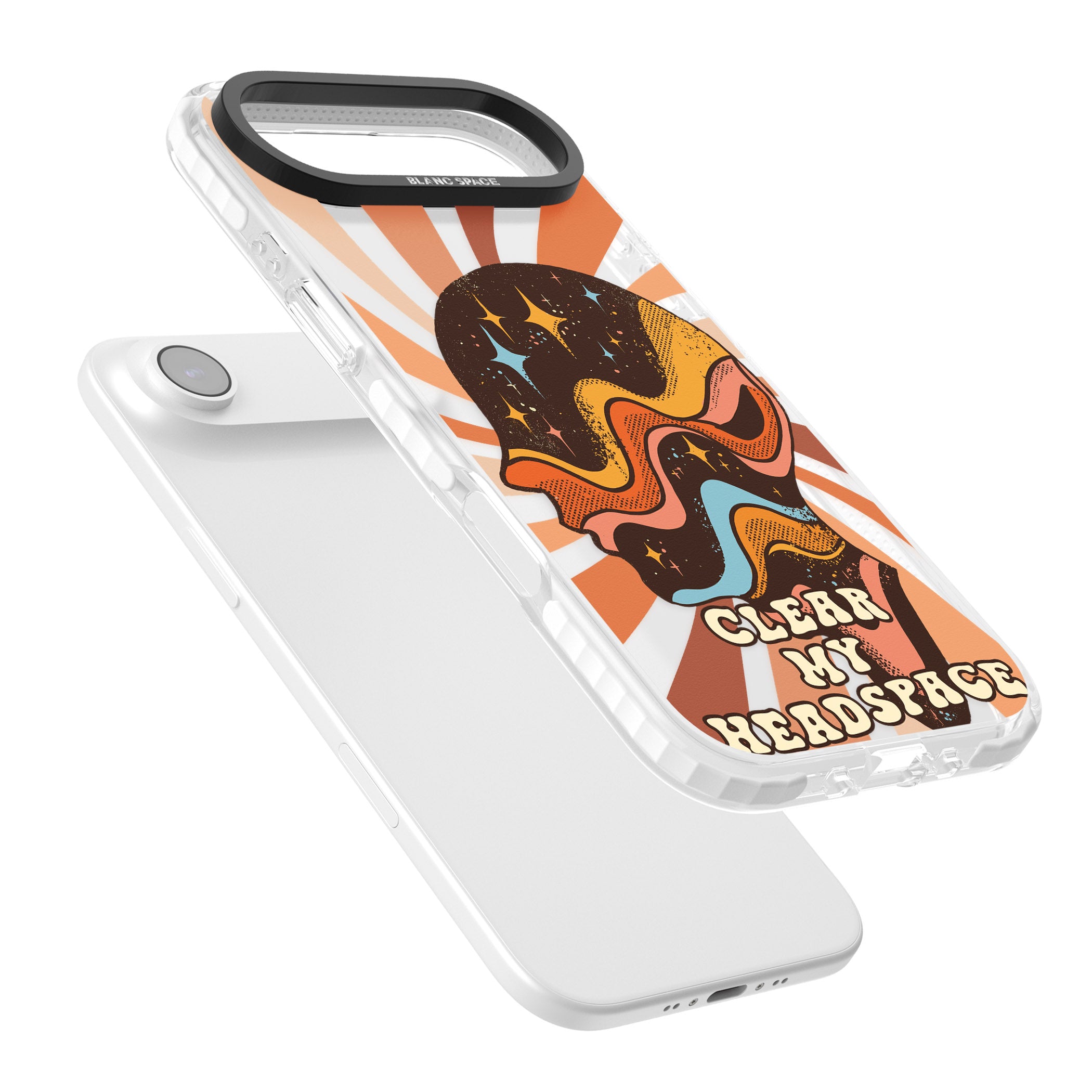 Clear My Headspace iPhone 17 Air Impact Clear Phone Case Colours