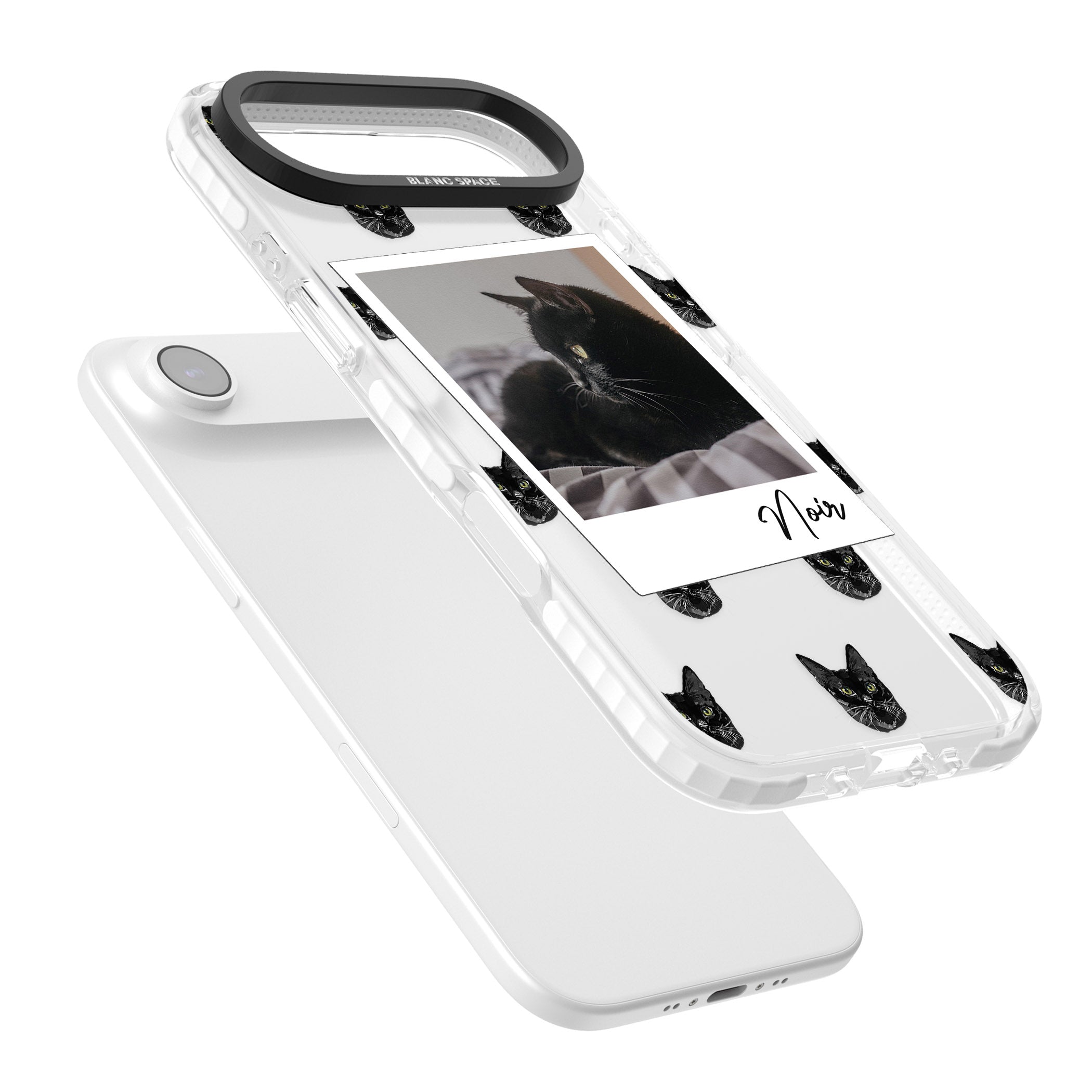 Personalised Bombay Cat Photo iPhone 17 Air Impact Clear Phone Case Colours