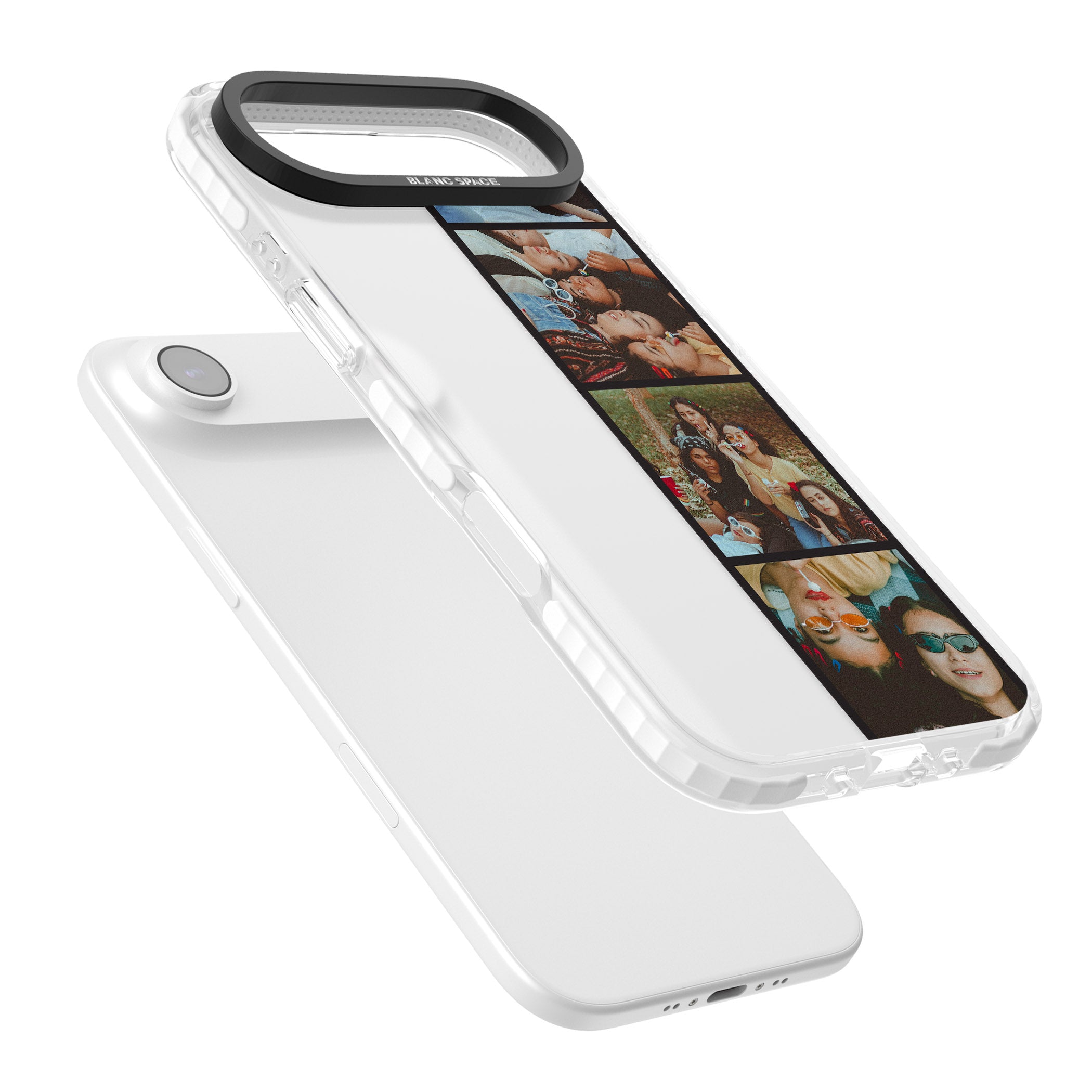 Personalised Photo Strip iPhone 17 Air Impact Clear Phone Case Colours