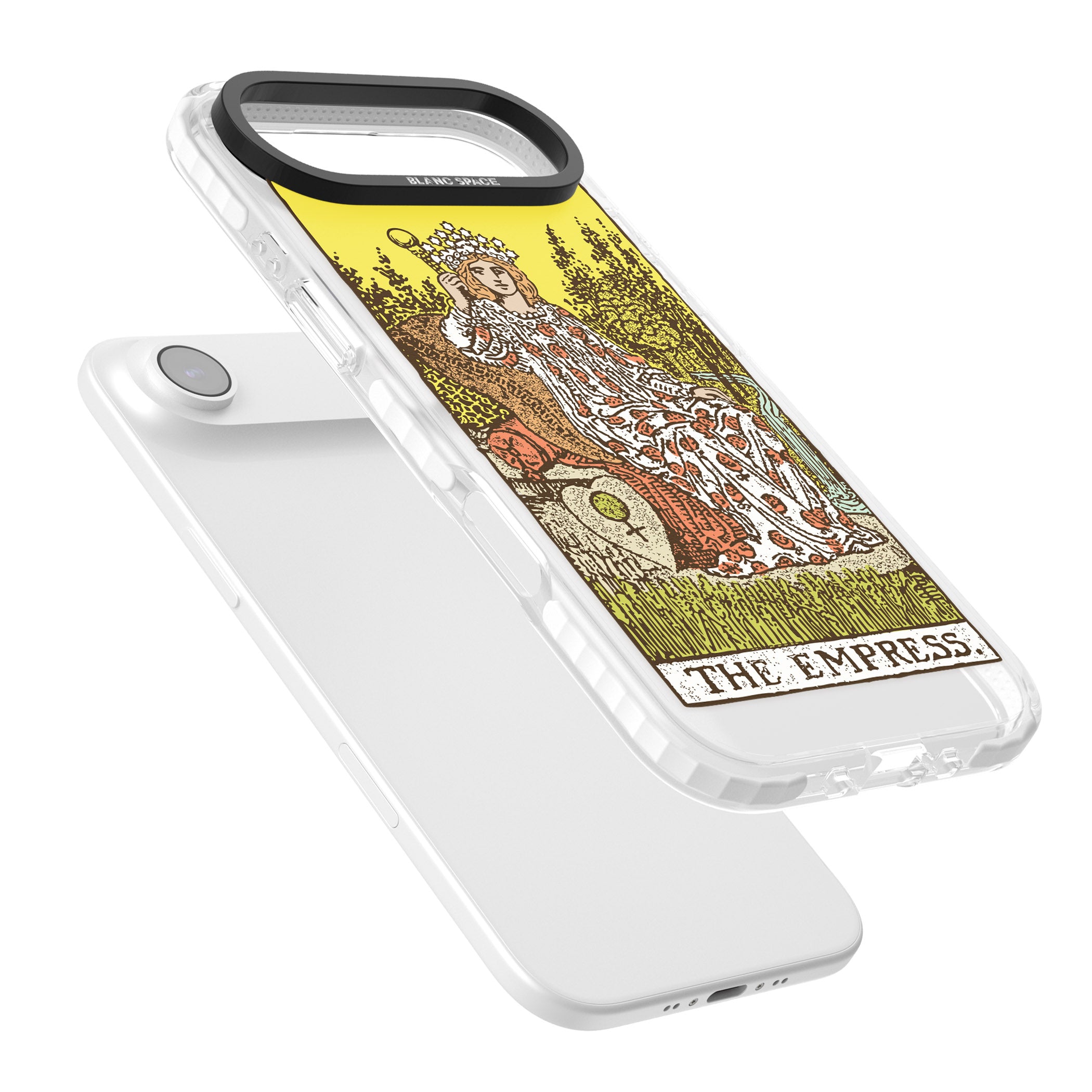 Personalised The Empress Tarot Card (Color) iPhone 17 Air Impact Clear Phone Case Colours