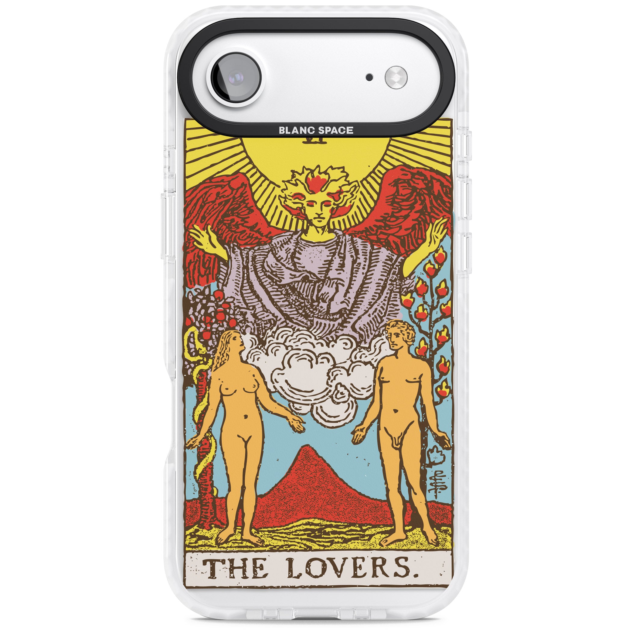 Personalised The Lovers Tarot Card (Color) iPhone 17 Air Impact Clear Phone Case