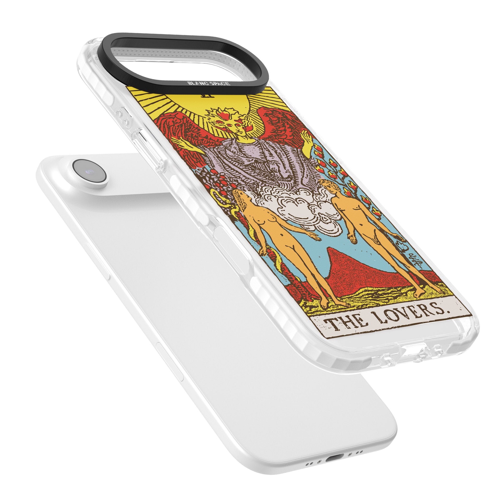 Personalised The Lovers Tarot Card (Color) iPhone 17 Air Impact Clear Phone Case Colours