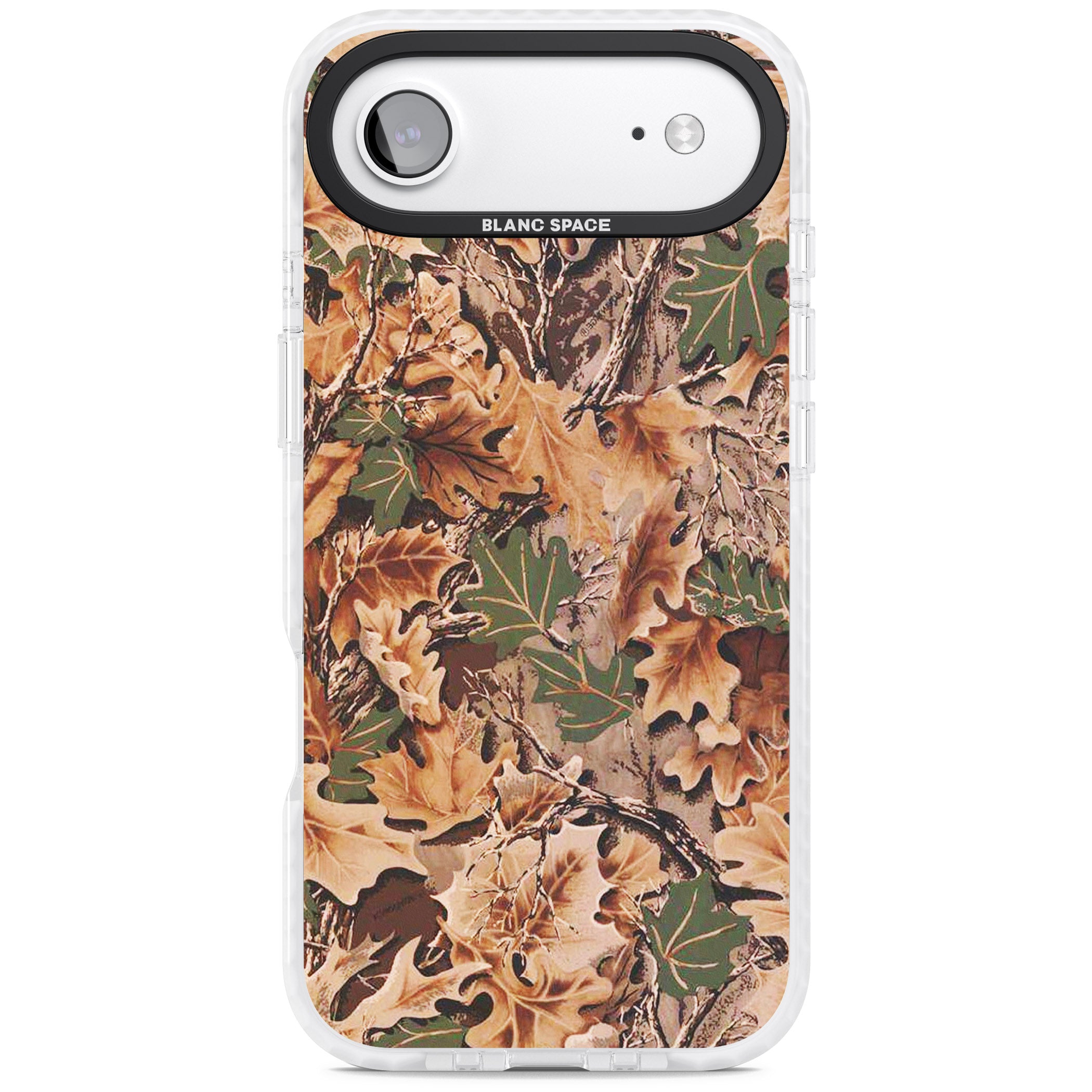 Leaves Camo iPhone 17 Air Impact Clear Phone Case