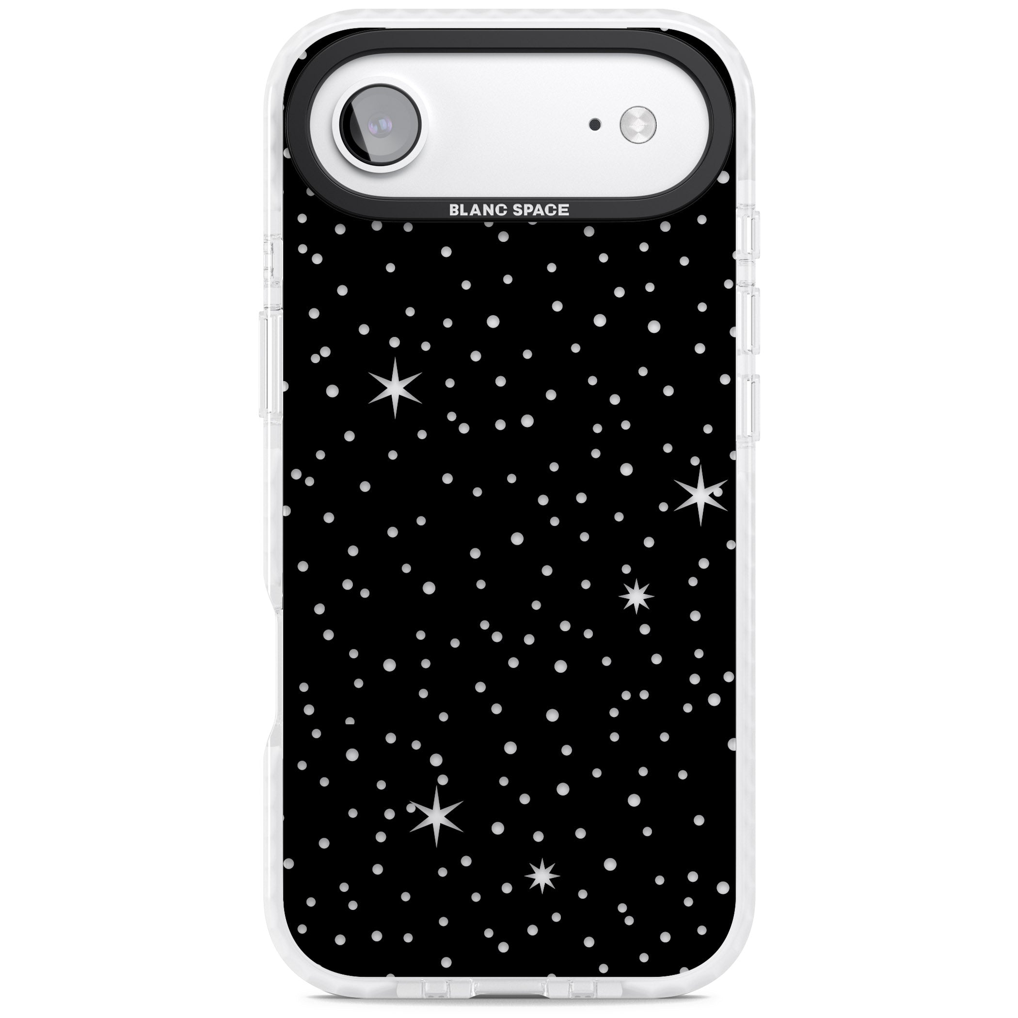Celestial Cut Out Stars iPhone 17 Air Impact Clear Phone Case