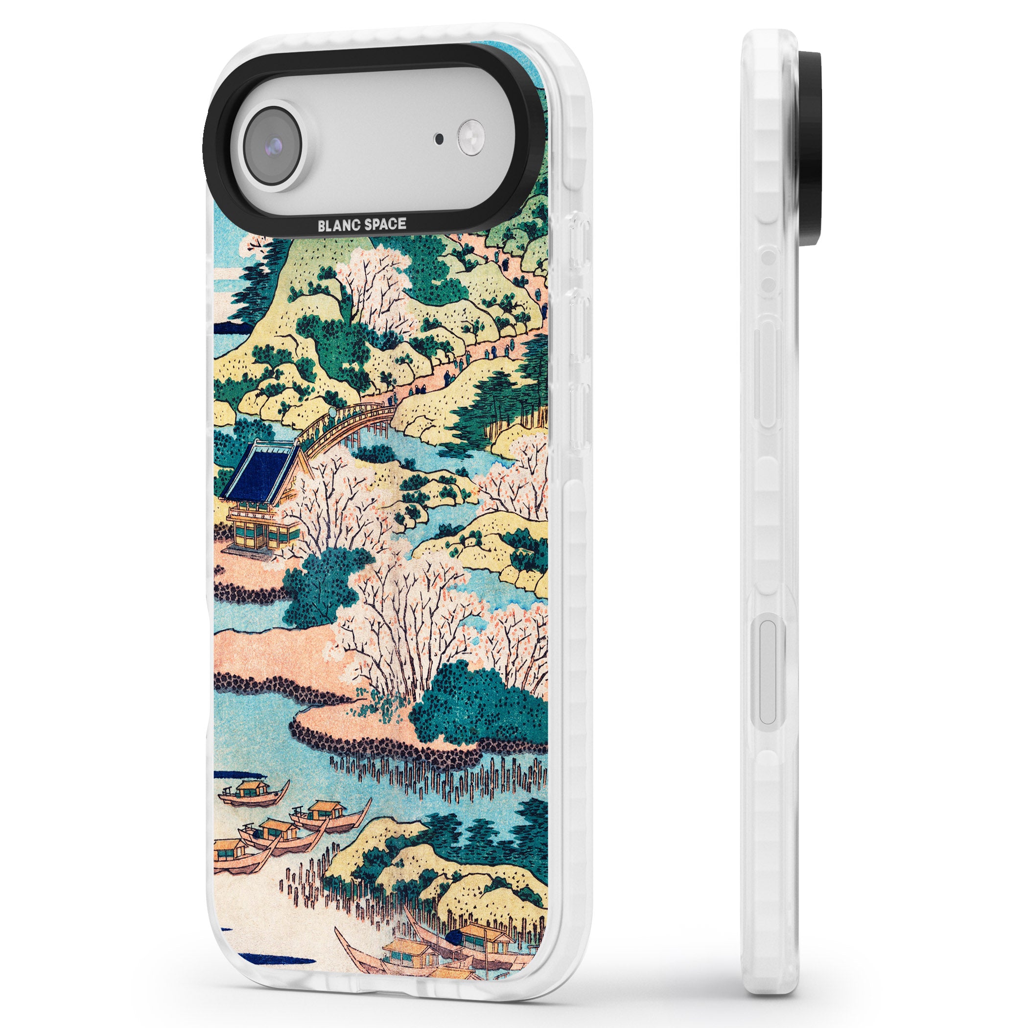 Coastal Community iPhone 17 Air Impact Clear Phone Case Side Profile