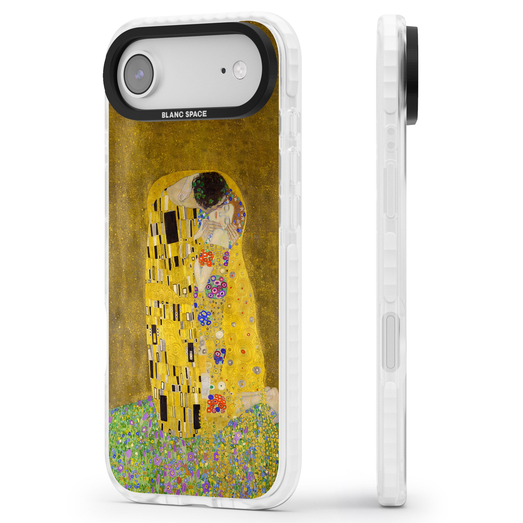 The Kiss iPhone 17 Air Impact Clear Phone Case Side Profile