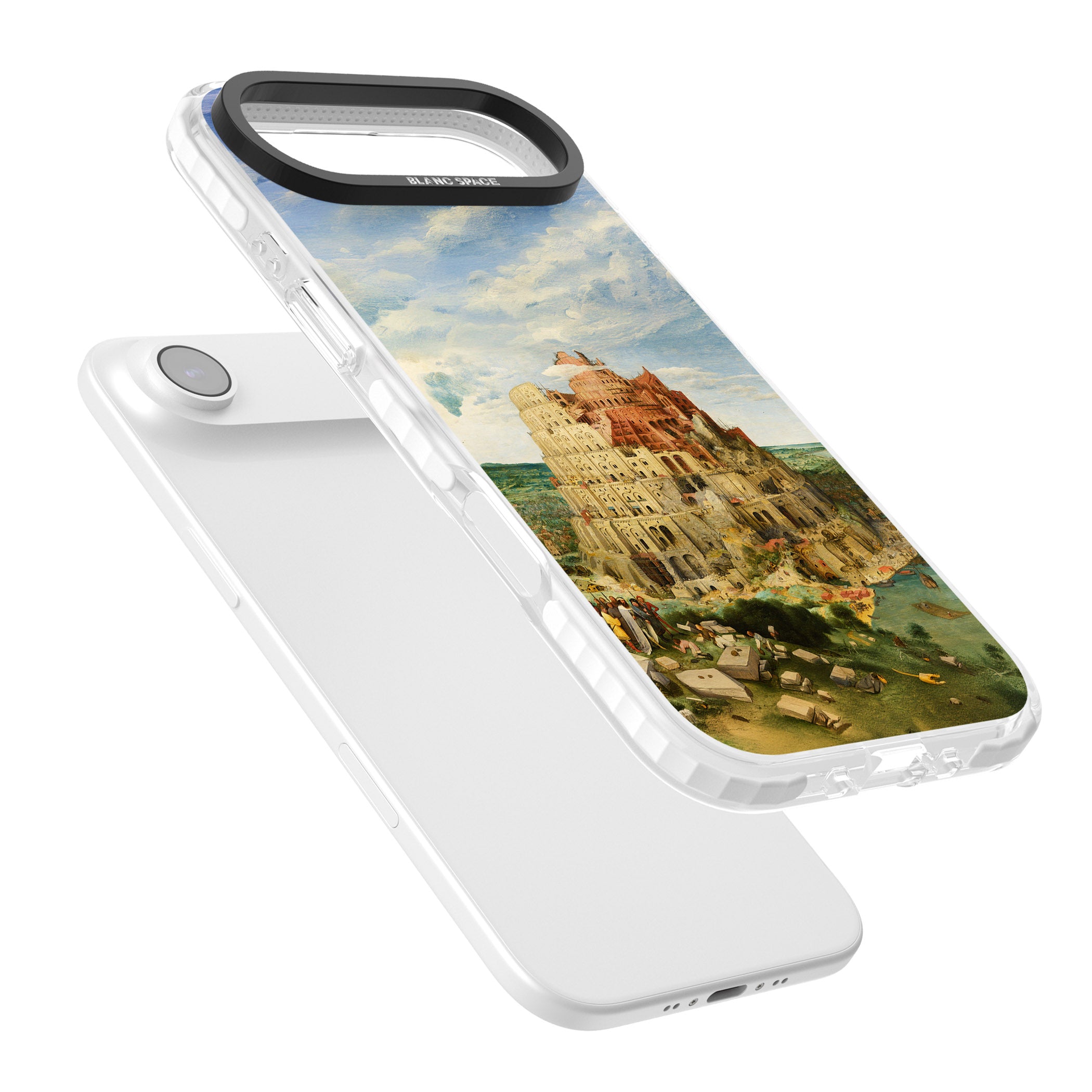 Tower Of Babel iPhone 17 Air Impact Clear Phone Case Colours