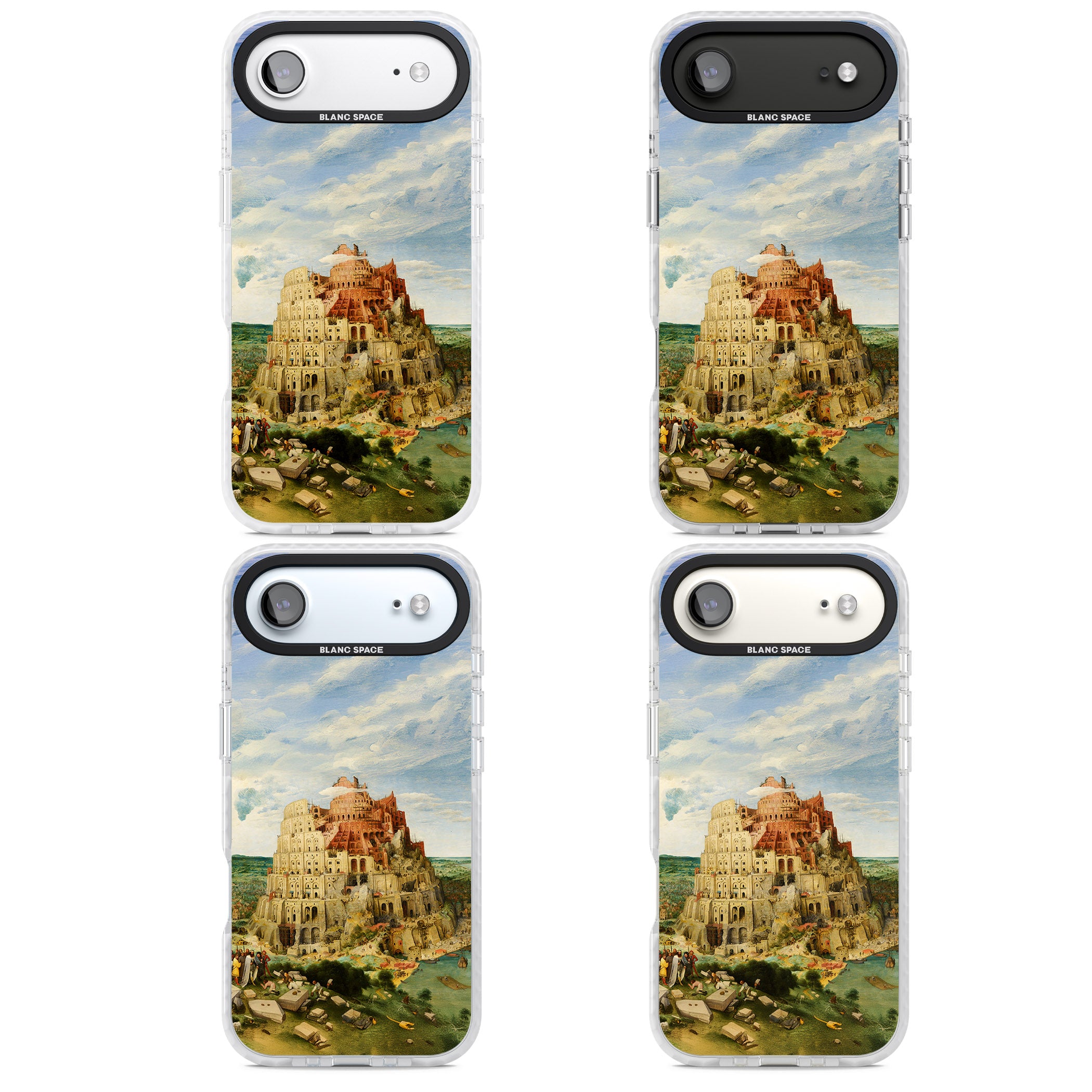Tower Of Babel iPhone 17 Air Impact Clear Phone Case APT Impact Protection