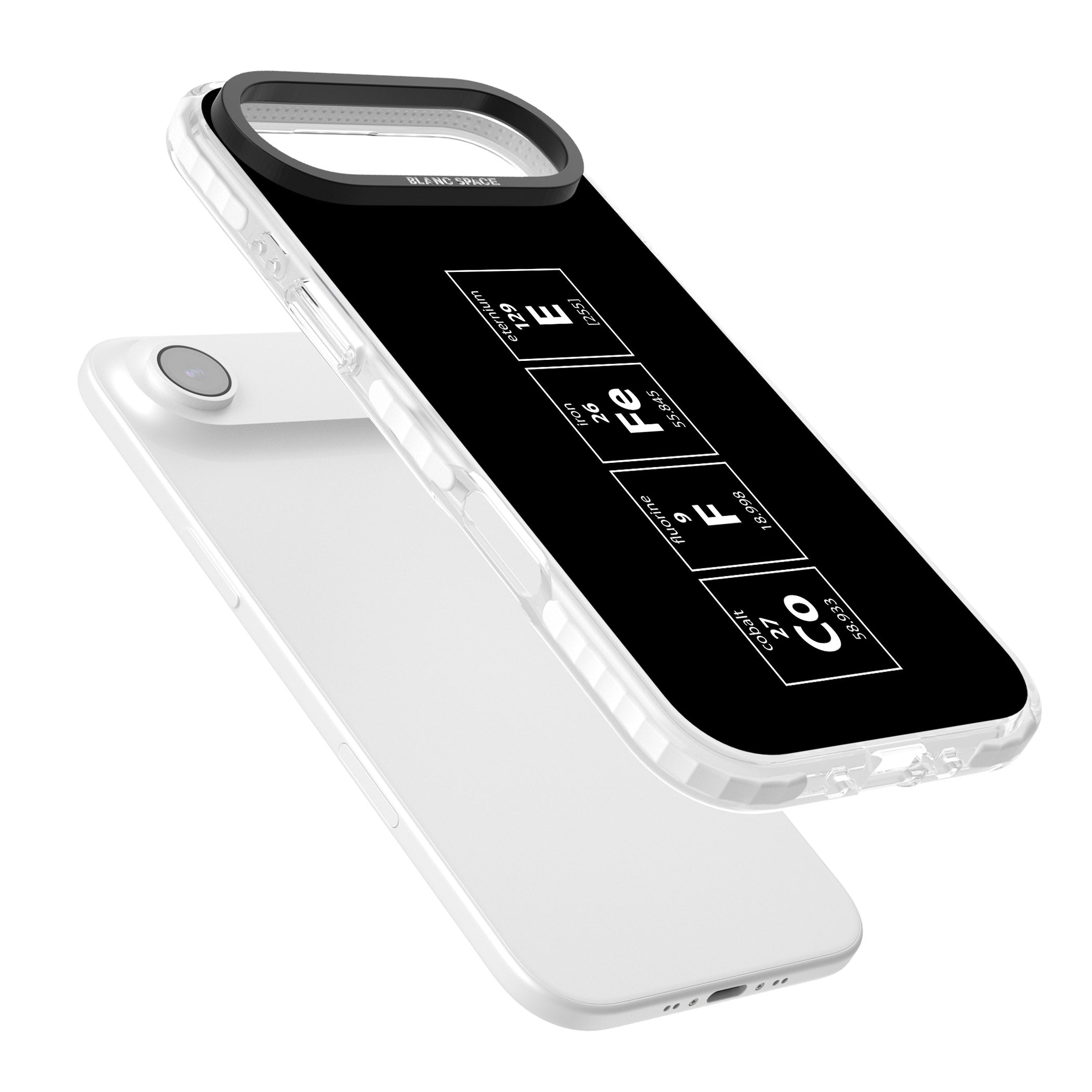 Coffee Element (Black) iPhone 17 Air Impact Clear Phone Case Colours