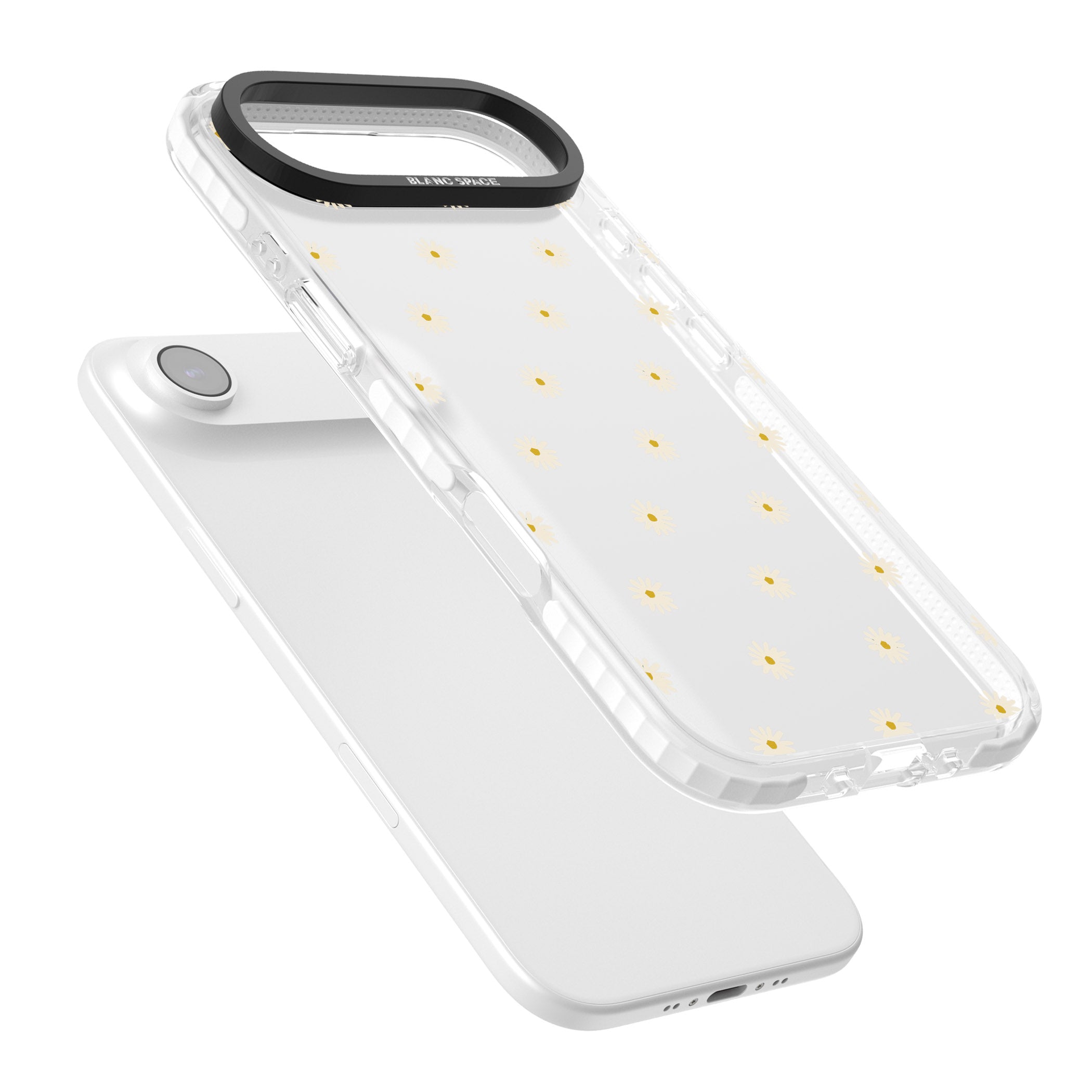 Daisy Pop Floral iPhone 17 Air Impact Clear Phone Case Colours