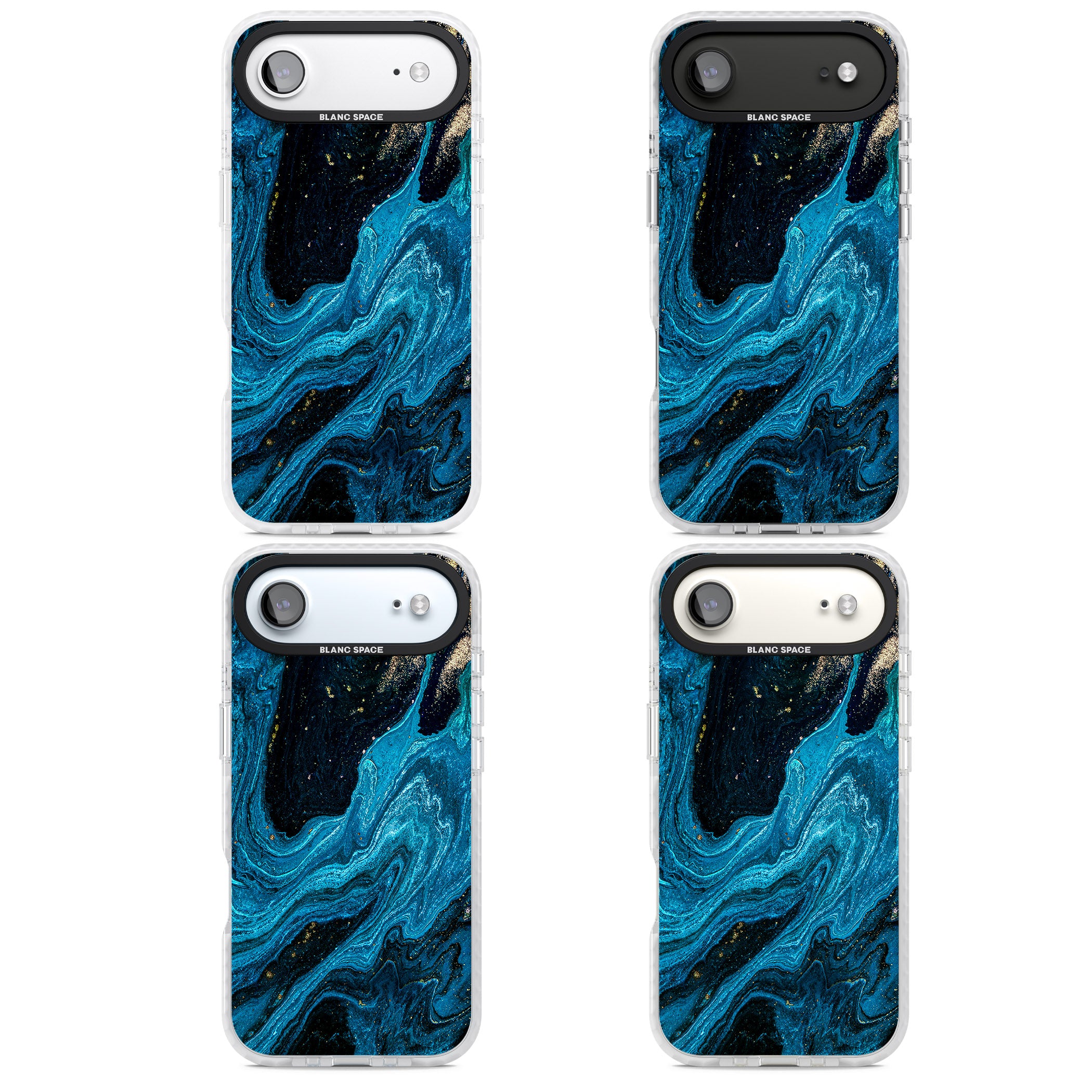 Saphire Lagoon iPhone 17 Air Impact Clear Phone Case APT Impact Protection