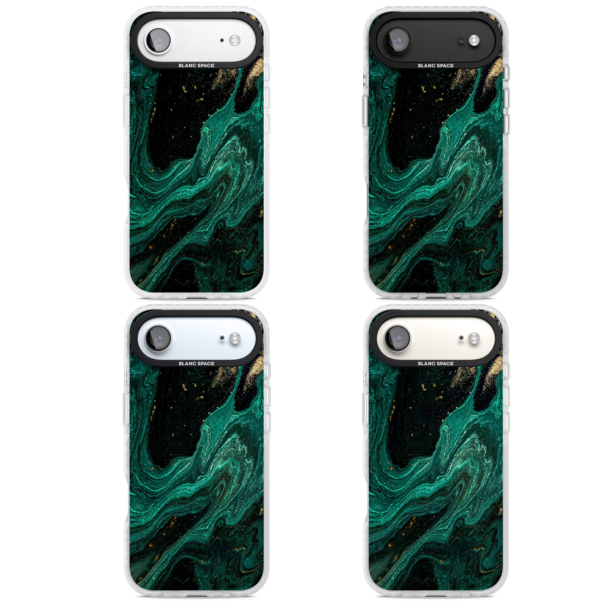 Emerald Lagoon iPhone 17 Air Impact Clear Phone Case APT Impact Protection