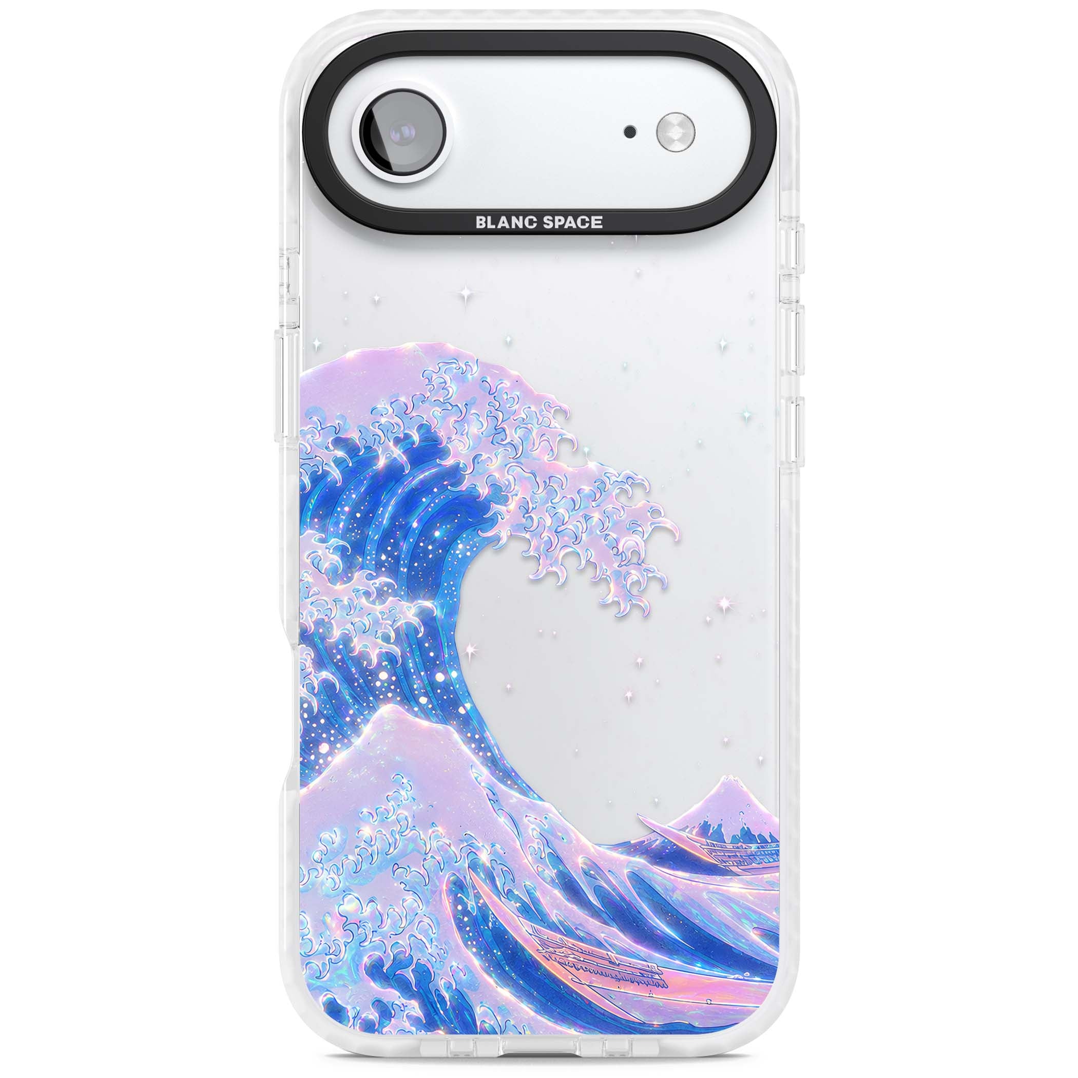 The Great Wave In Opal japanese iPhone case | Black Impact case for iPhone Air