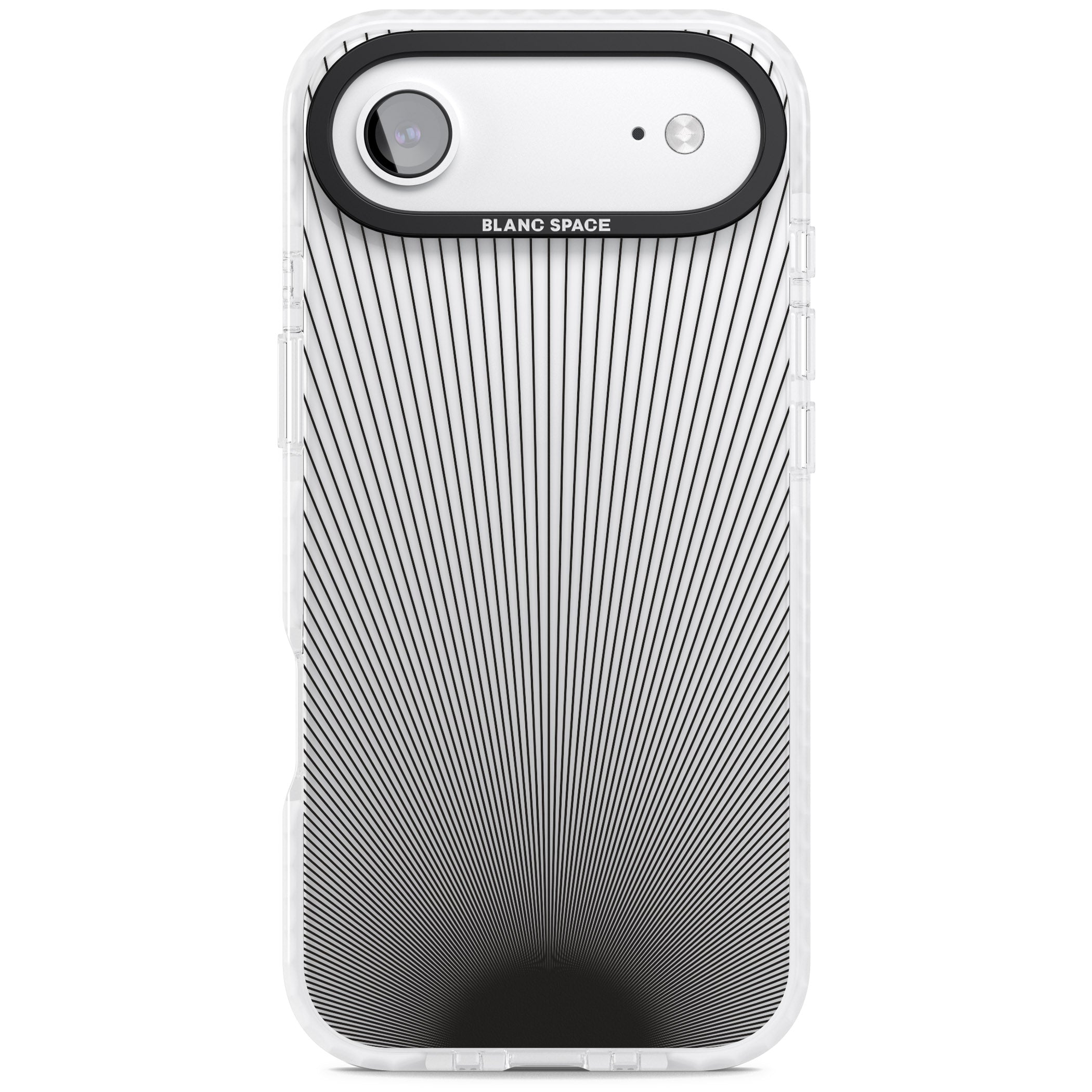 Linear Sunburst iPhone 17 Air Impact Clear Phone Case