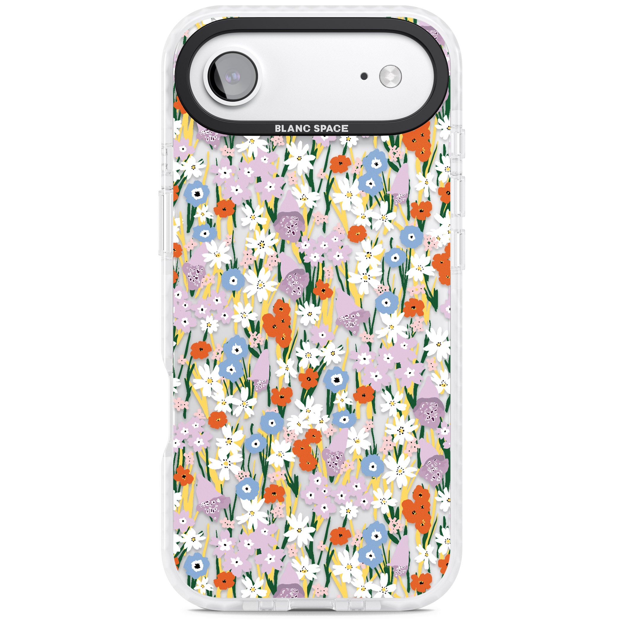 Vibrant Floral Garden iPhone 17 Air Impact Clear Phone Case