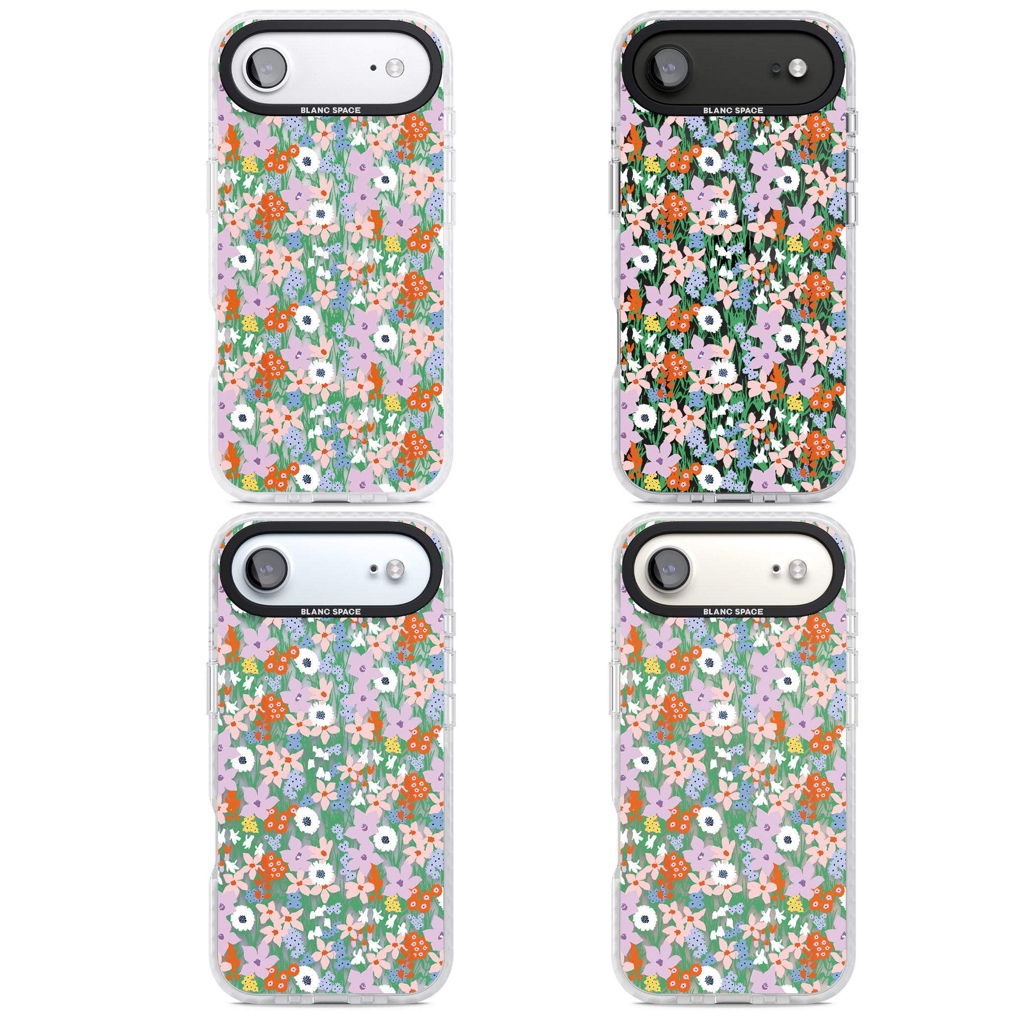 Floral Bloom Jazzy iPhone 17 Air Impact Clear Phone Case APT Impact Protection