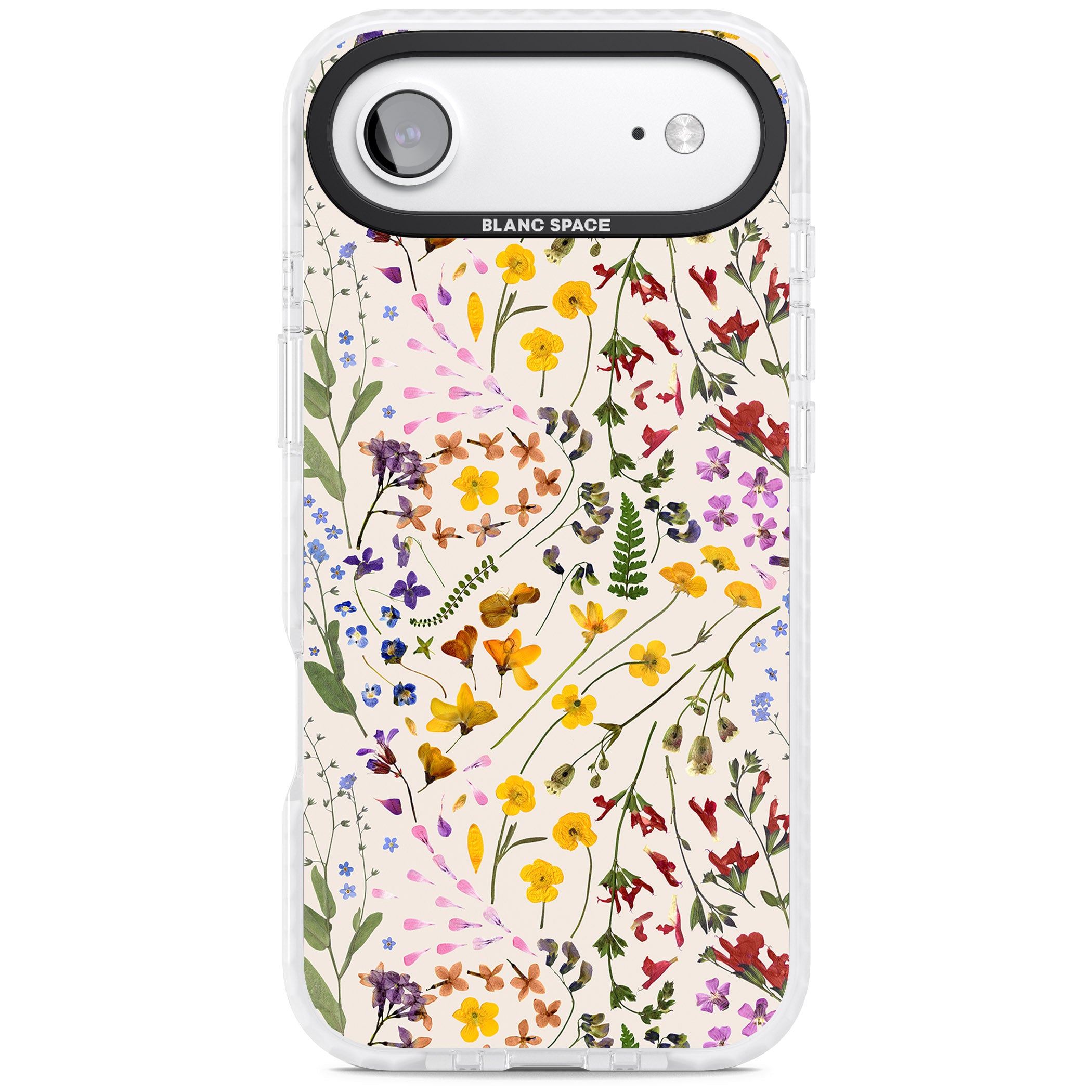 Wildflower Bouquet Cream iPhone 17 Air Impact Clear Phone Case