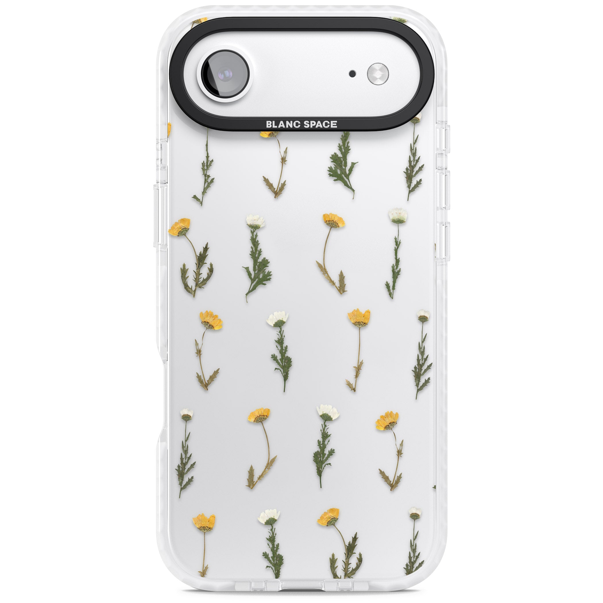 Pressed Flower iPhone 17 Air Impact Clear Phone Case