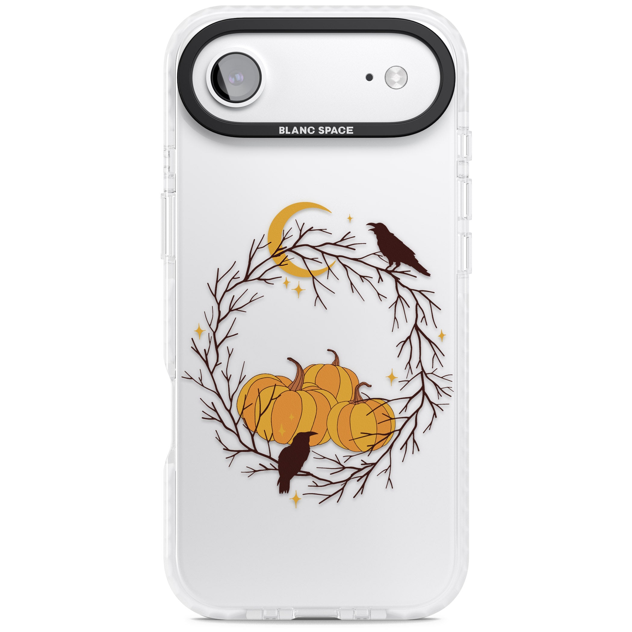 Pumpkin Patch iPhone 17 Air Impact Clear Phone Case