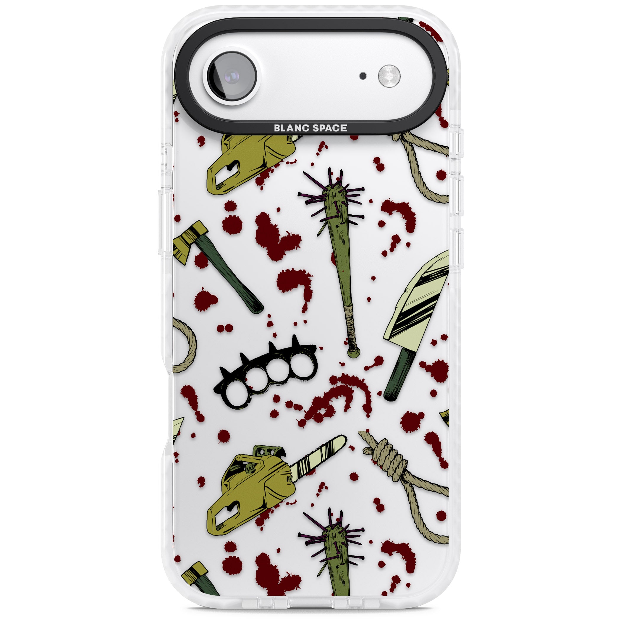 Movie Massacre iPhone 17 Air Impact Clear Phone Case