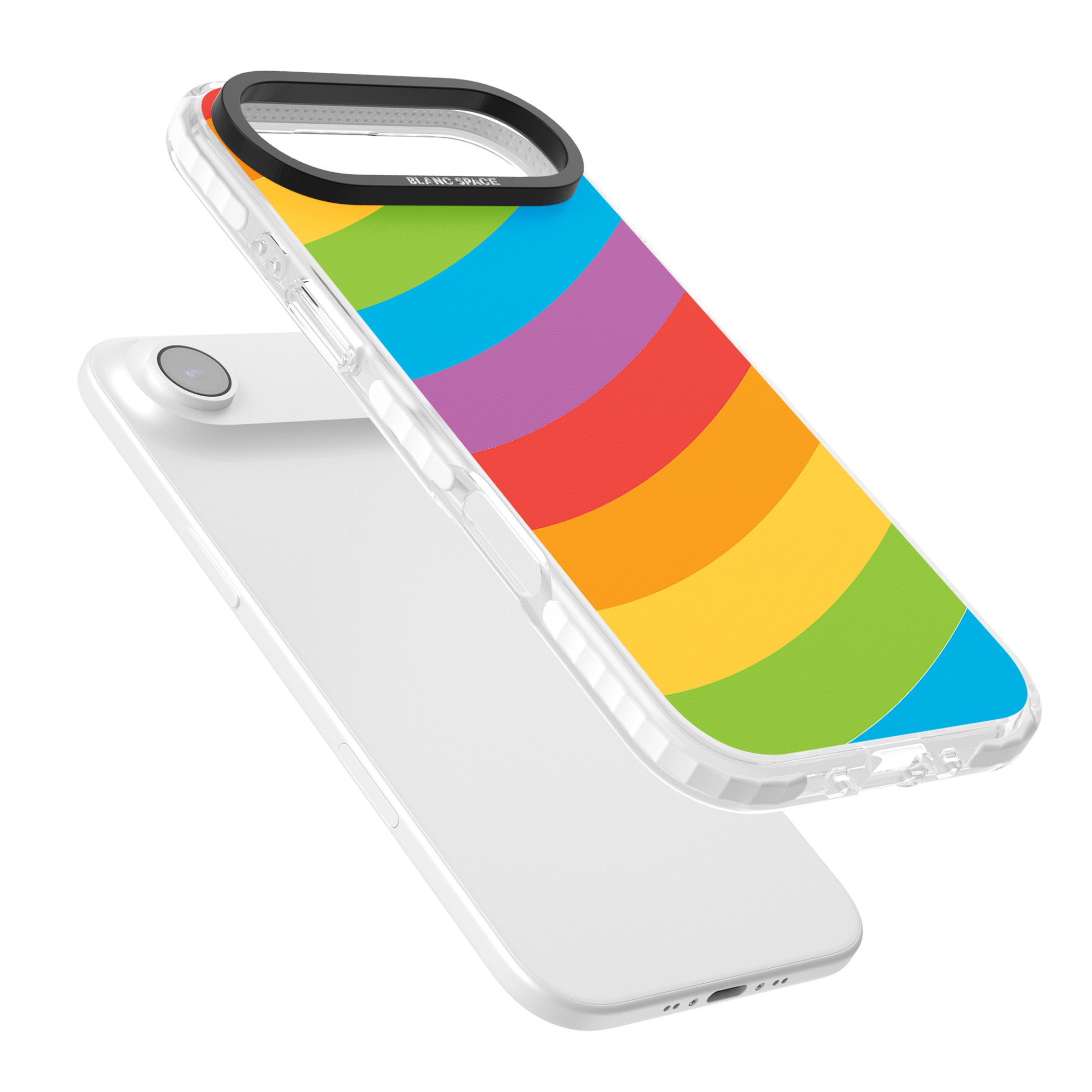 Lucky Rainbow iPhone 17 Air Impact Clear Phone Case Colours