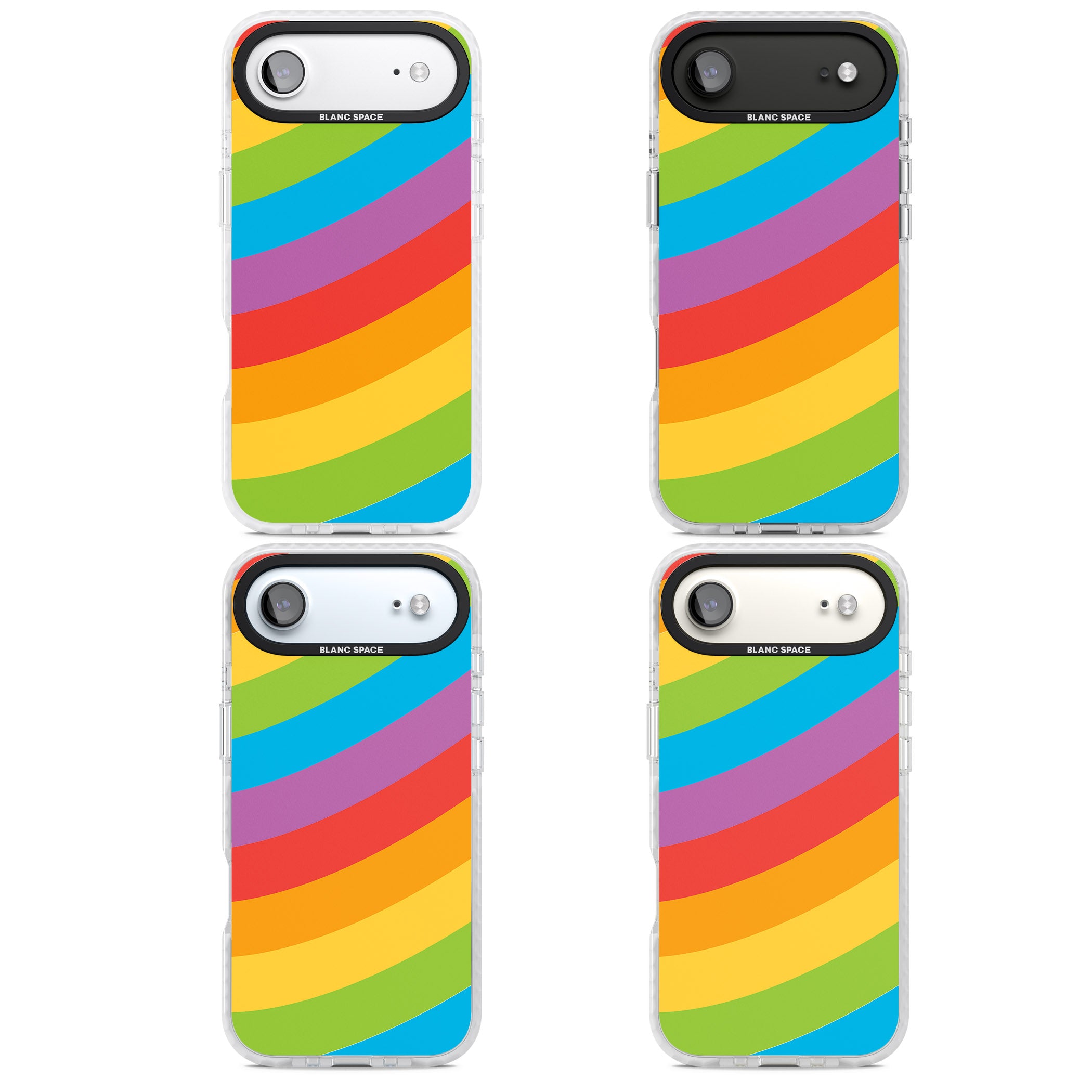 Lucky Rainbow iPhone 17 Air Impact Clear Phone Case APT Impact Protection
