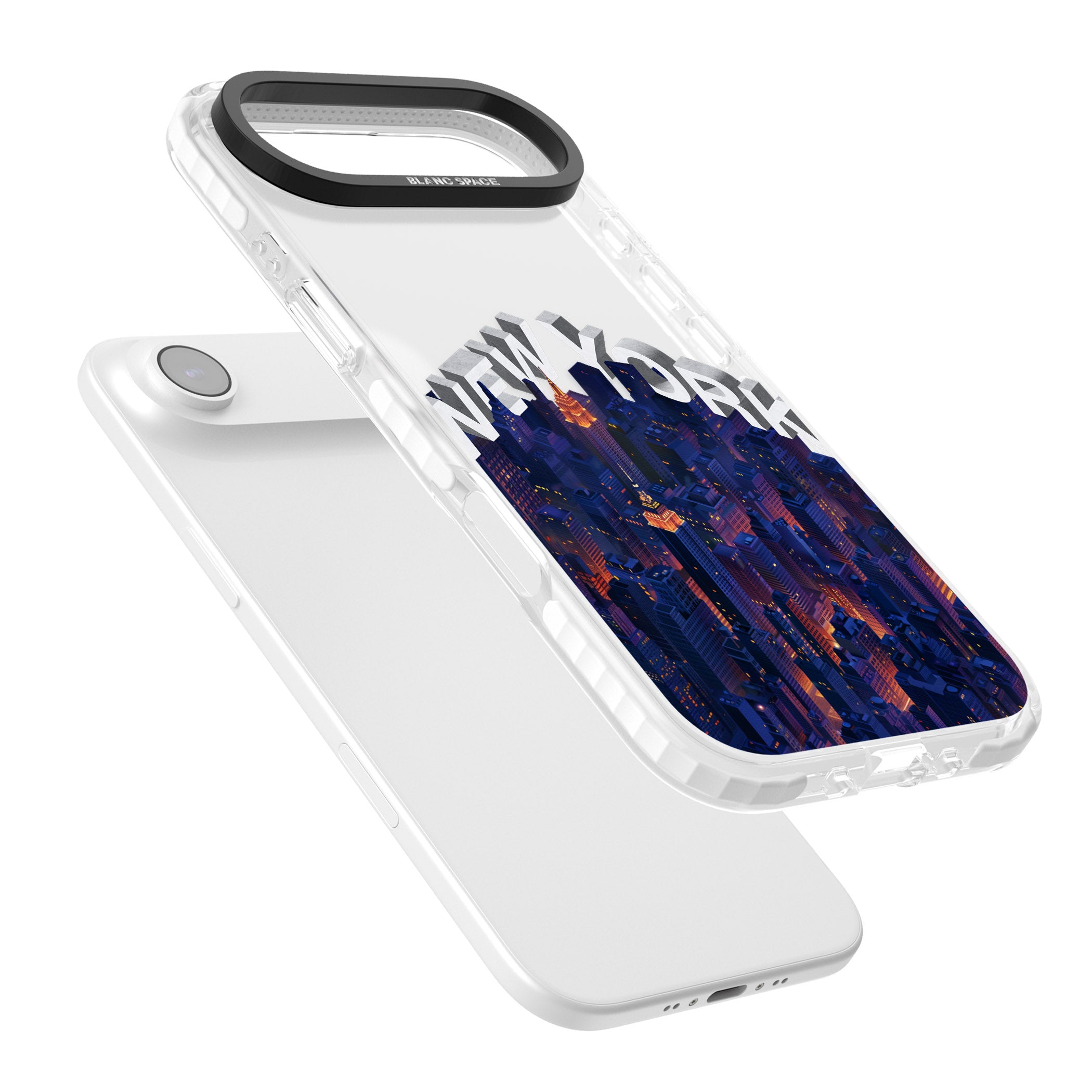 New York City iPhone 17 Air Impact Clear Phone Case Colours