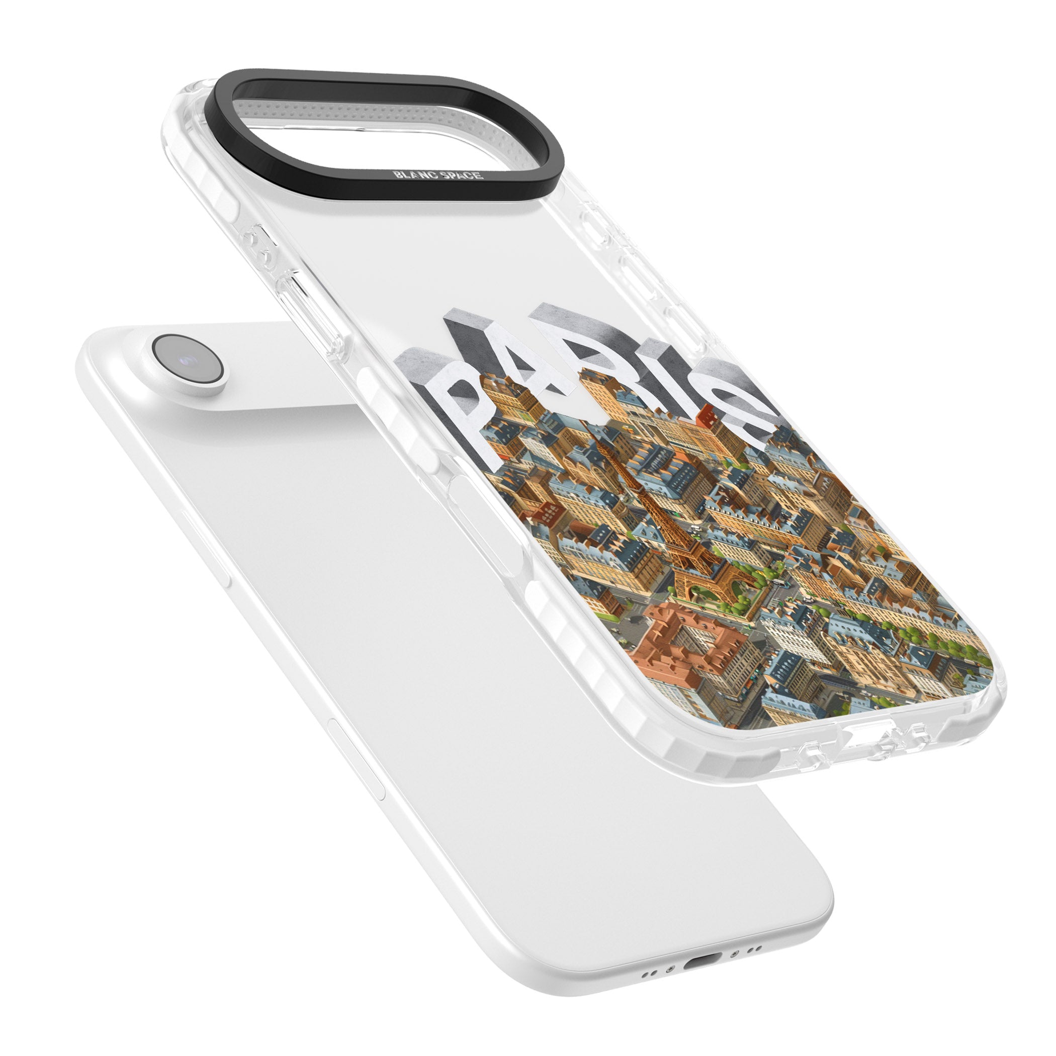 Paris iPhone 17 Air Impact Clear Phone Case Colours