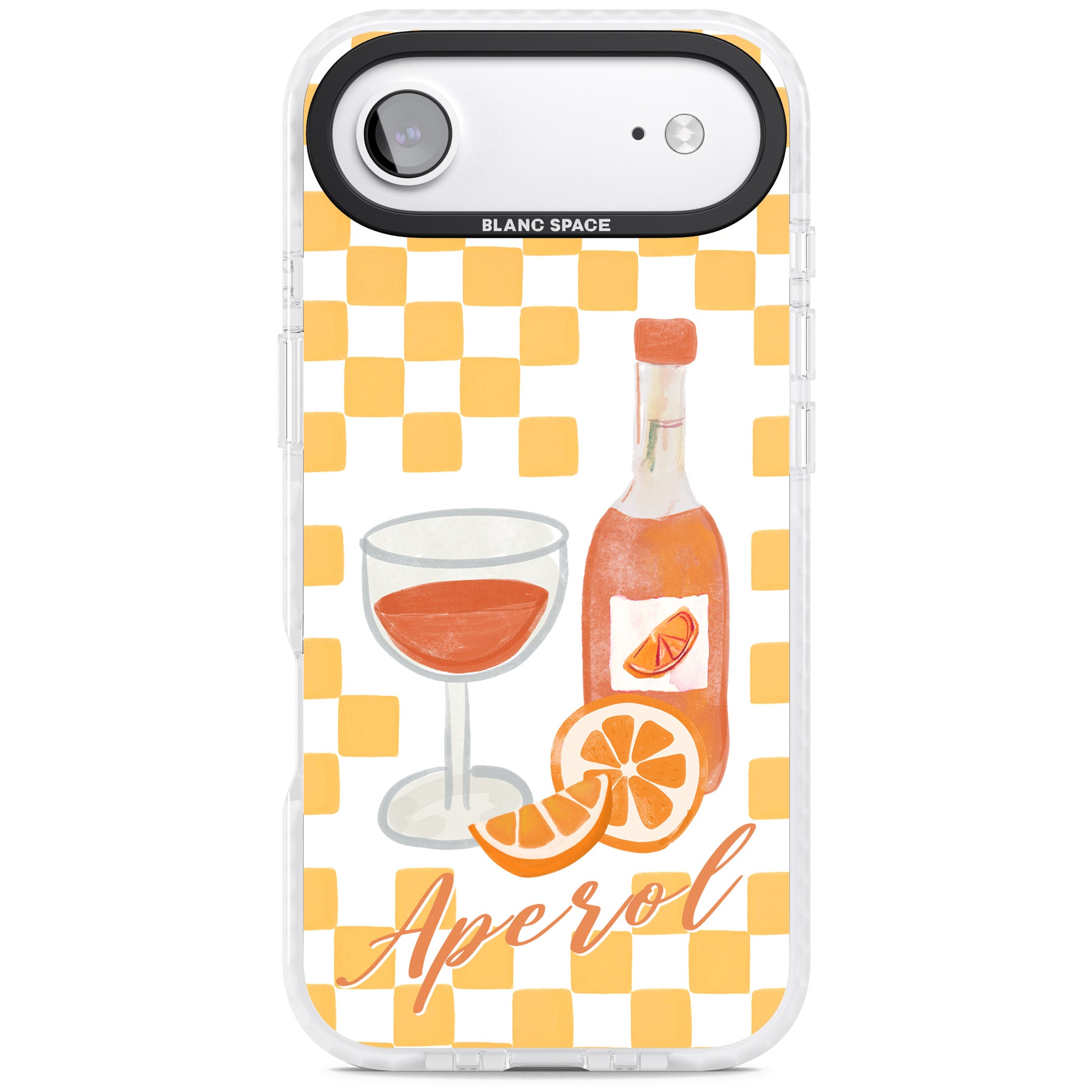 Checked Spritz iPhone 17 Air Impact Clear Phone Case