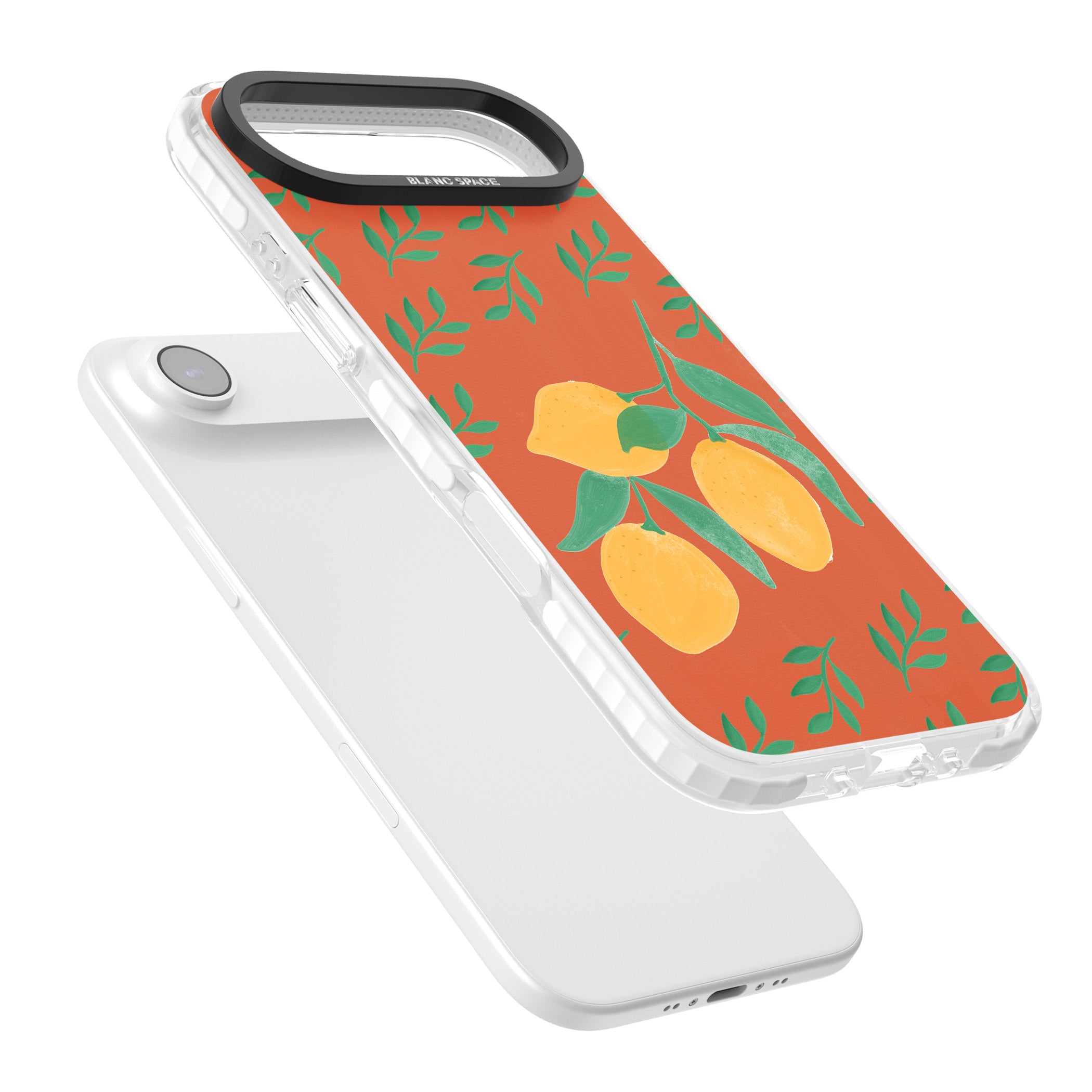 Tuscan Lemons iPhone 17 Air Impact Clear Phone Case Colours
