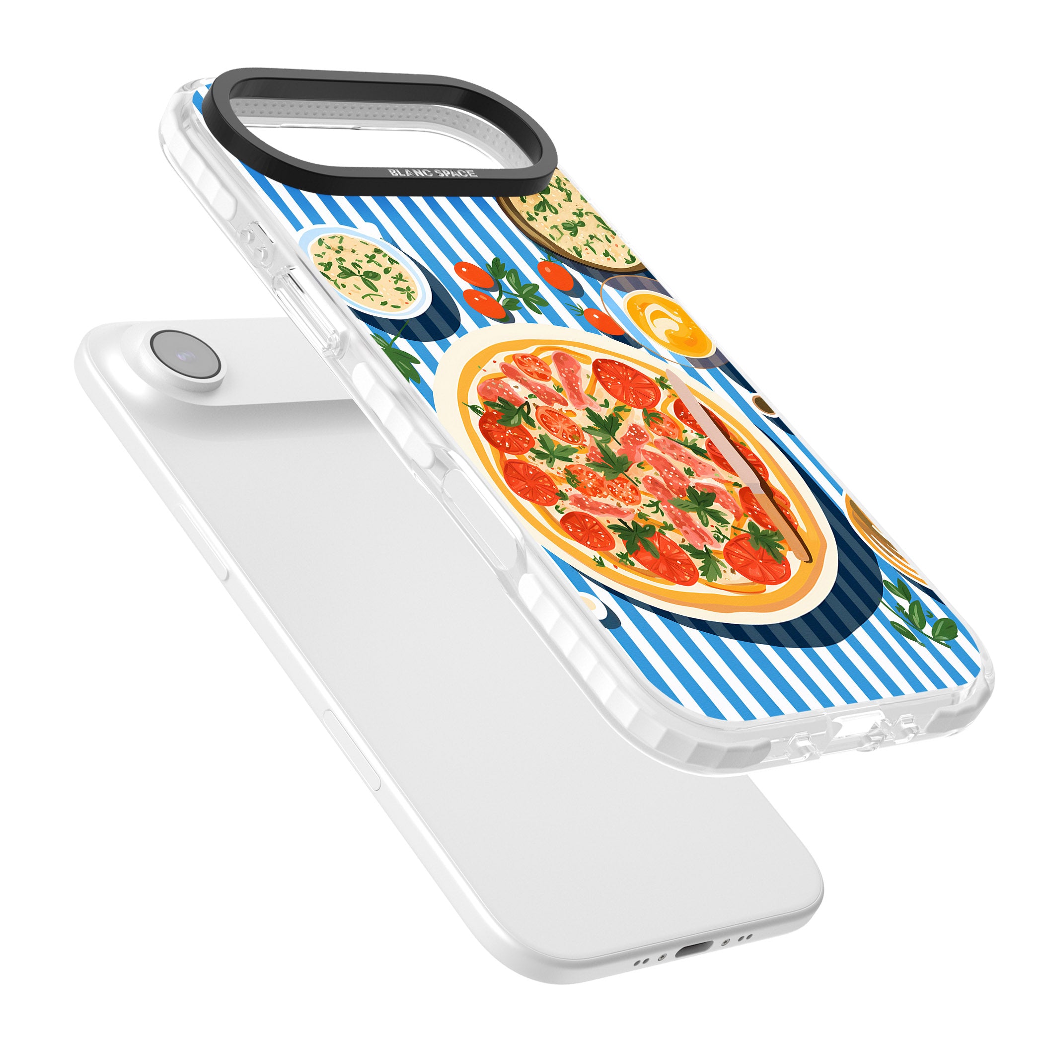 Italian Platter iPhone 17 Air Impact Clear Phone Case Colours
