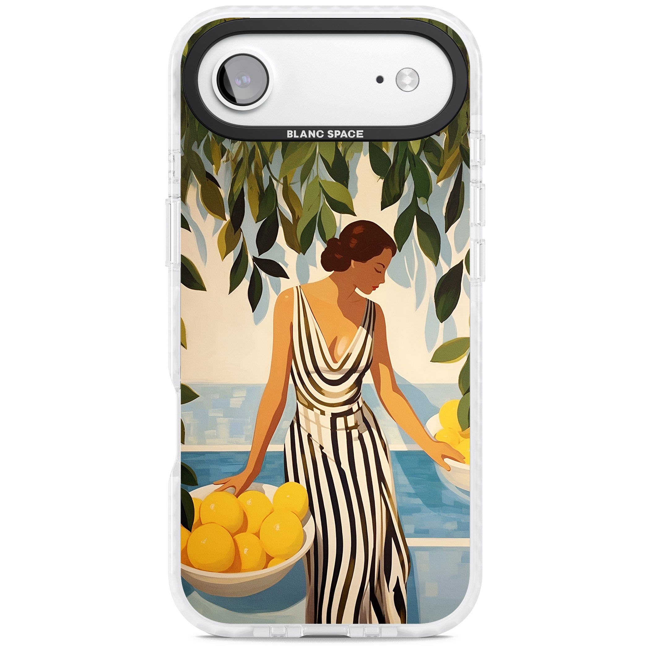 Lemon Picking iPhone 17 Air Impact Clear Phone Case