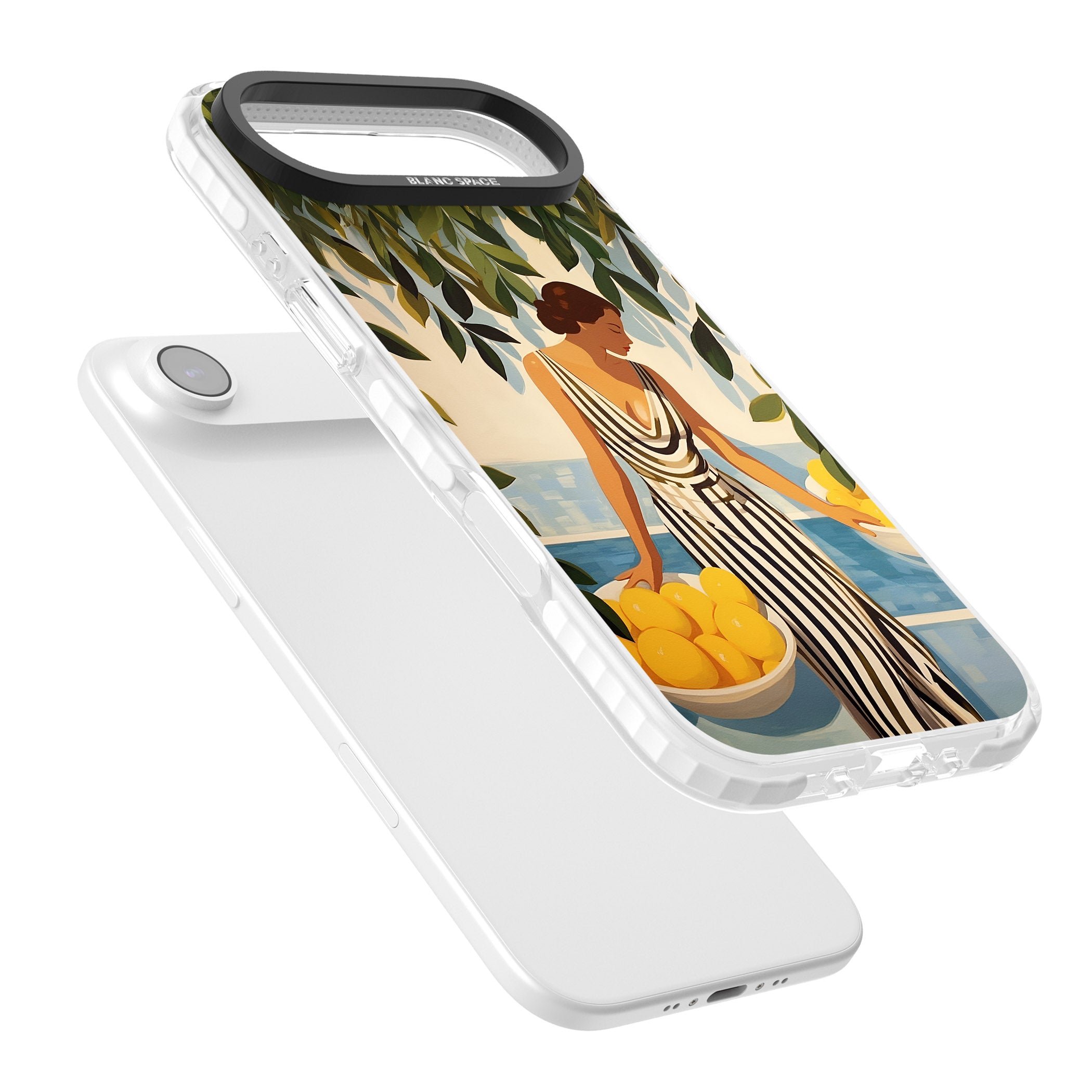 Lemon Picking iPhone 17 Air Impact Clear Phone Case Colours