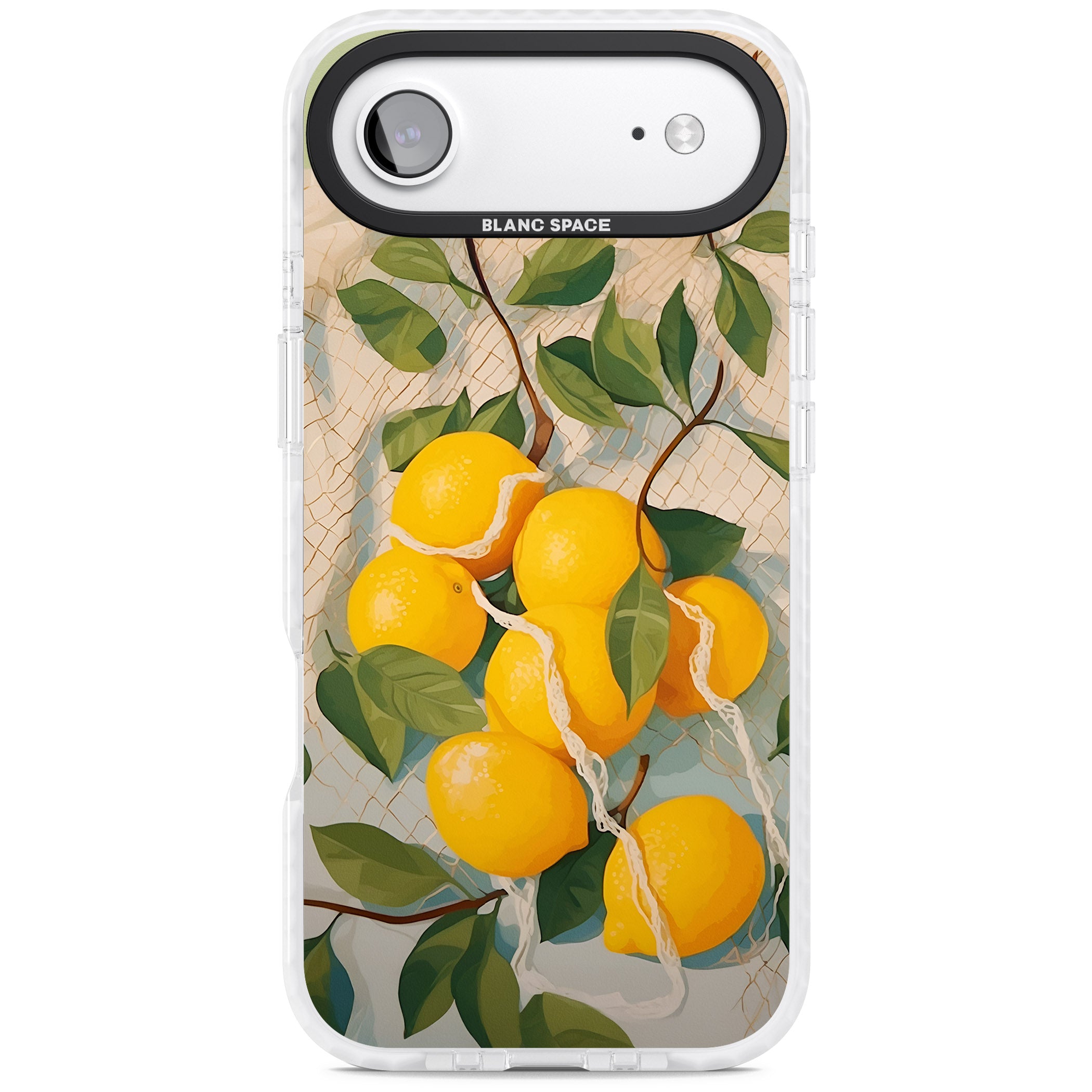 Lemon Vines iPhone 17 Air Impact Clear Phone Case