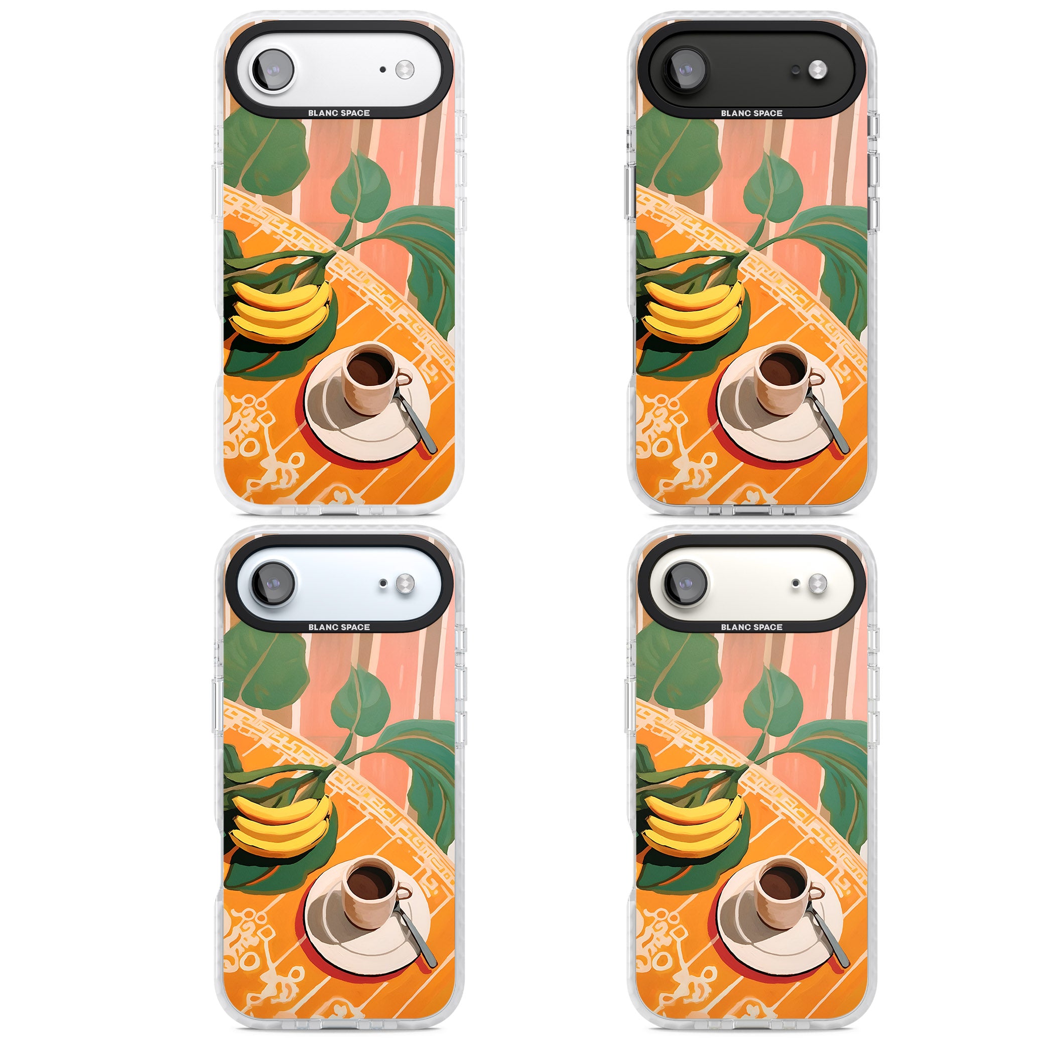 Mediterranean Breakfast iPhone 17 Air Impact Clear Phone Case APT Impact Protection