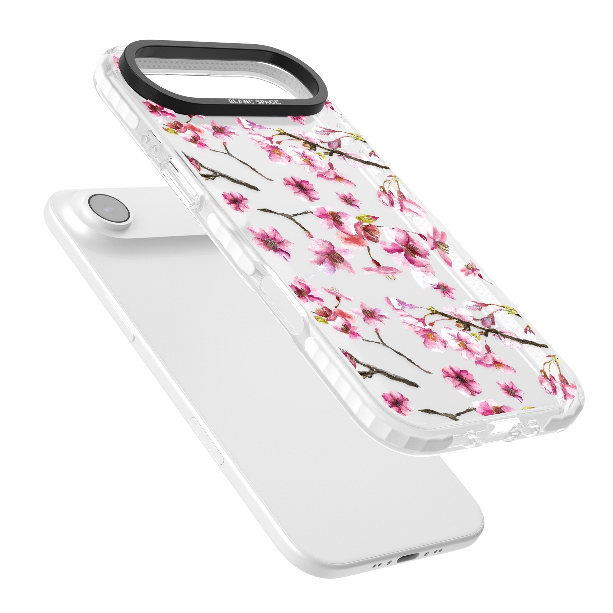 Sakura Bloom iPhone 17 Air Impact Clear Phone Case Colours