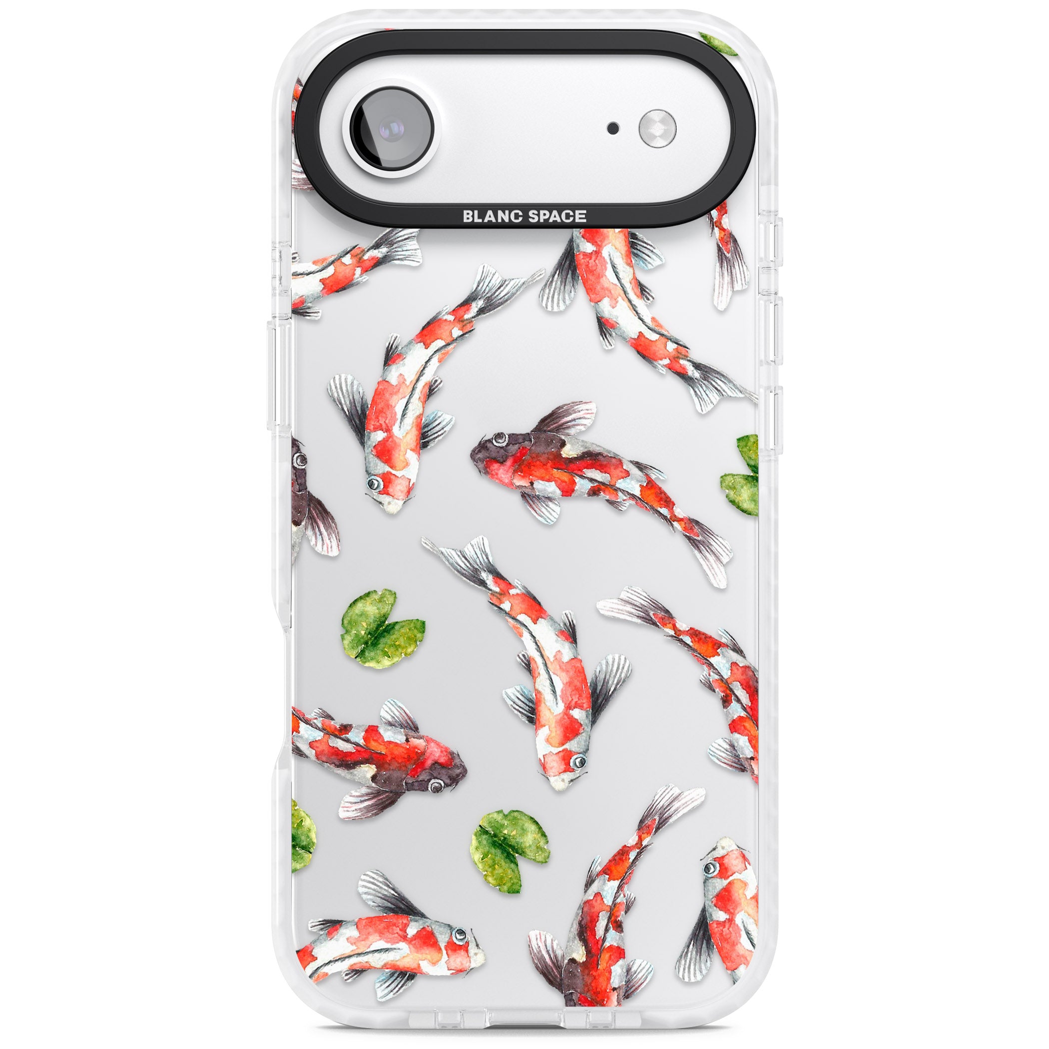 Koi Fish Watercolour iPhone 17 Air Impact Clear Phone Case