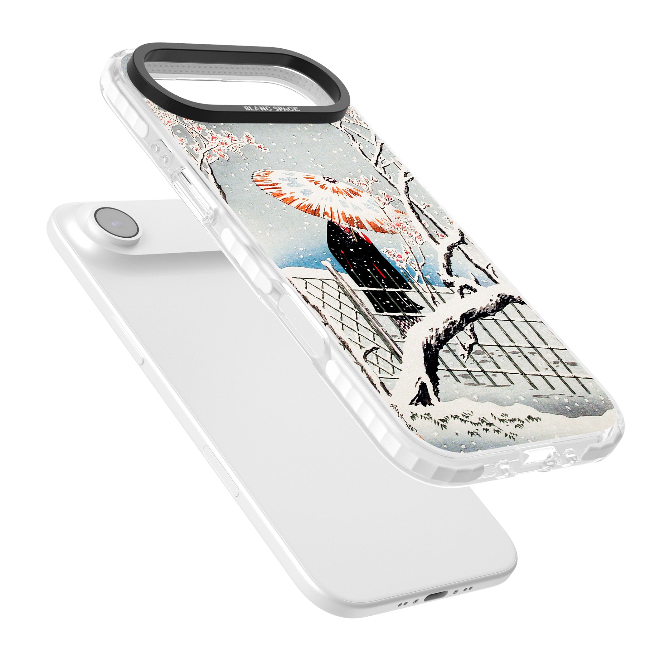 Plum Tree In Snow By Hiroaki Takahashi iPhone 17 Air Impact Clear Phone Case Colours