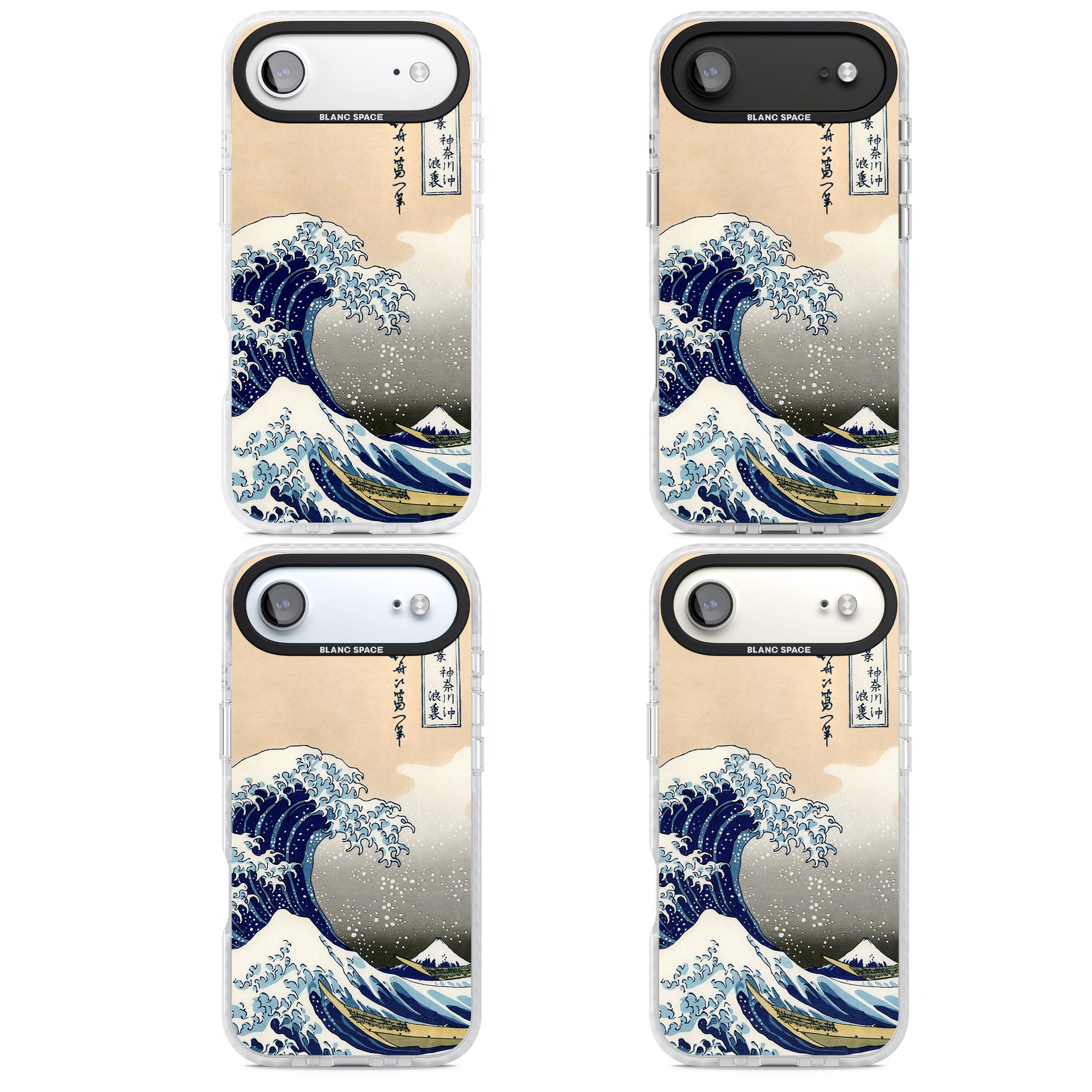 Great Wave iPhone 17 Air Impact Clear Phone Case APT Impact Protection