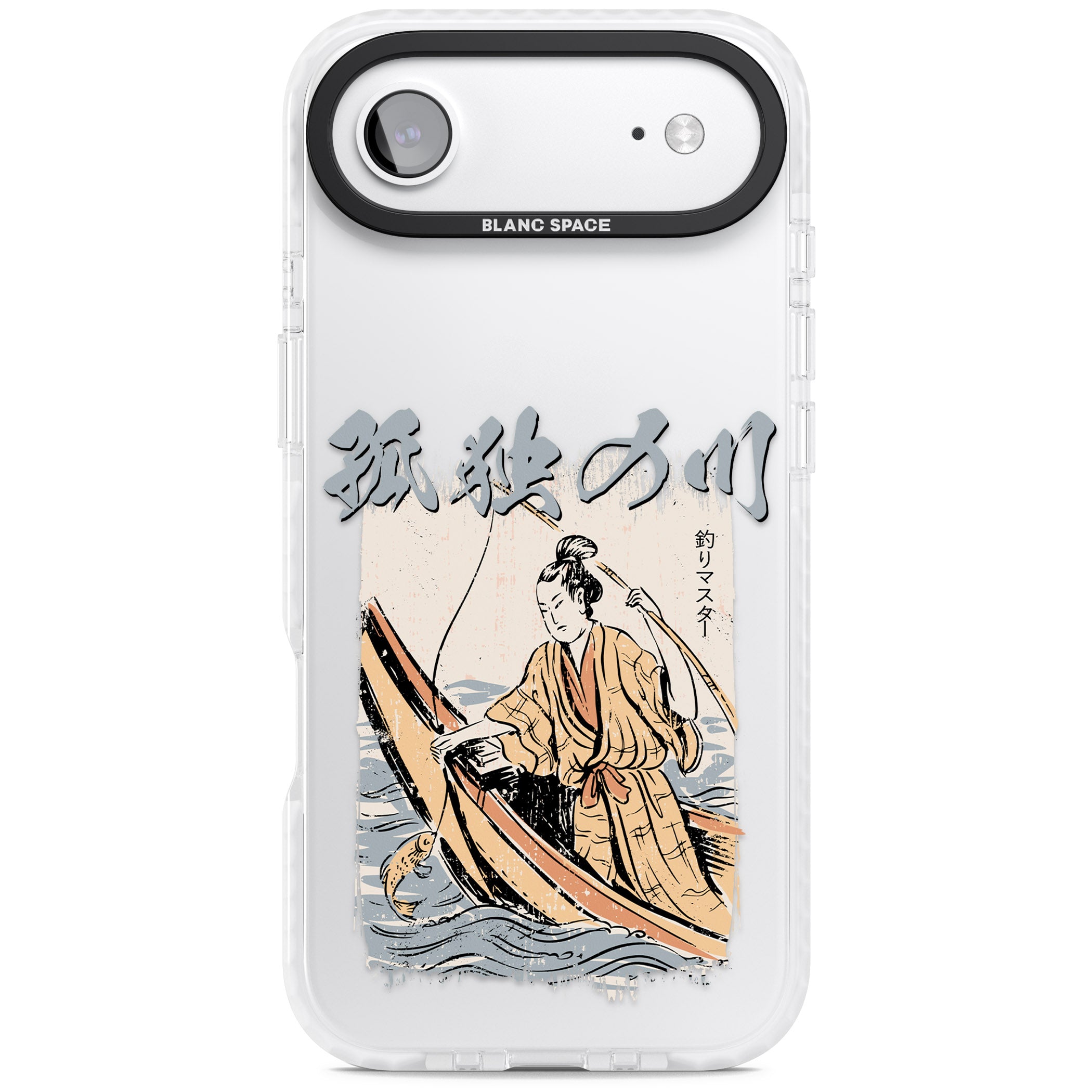 Japanese River iPhone 17 Air Impact Clear Phone Case