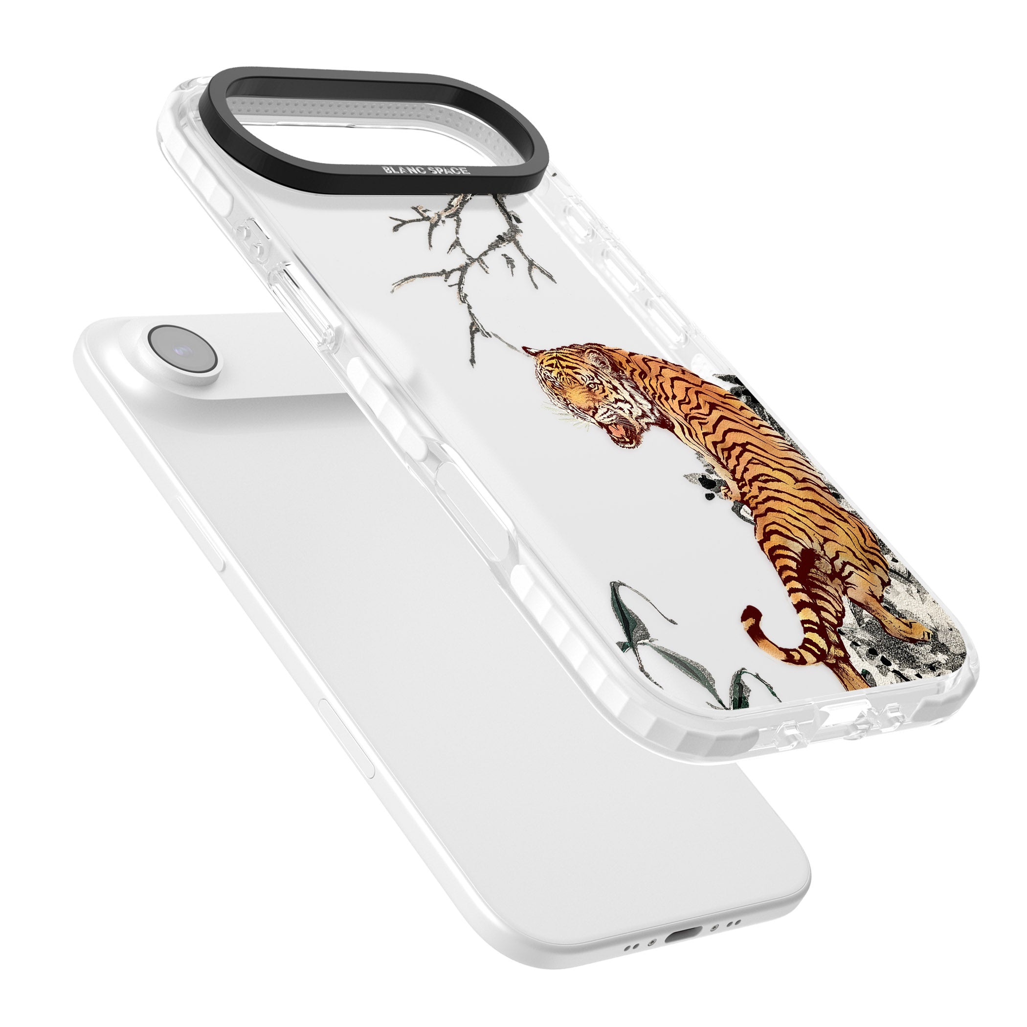 Roaring Tiger iPhone 17 Air Impact Clear Phone Case Colours