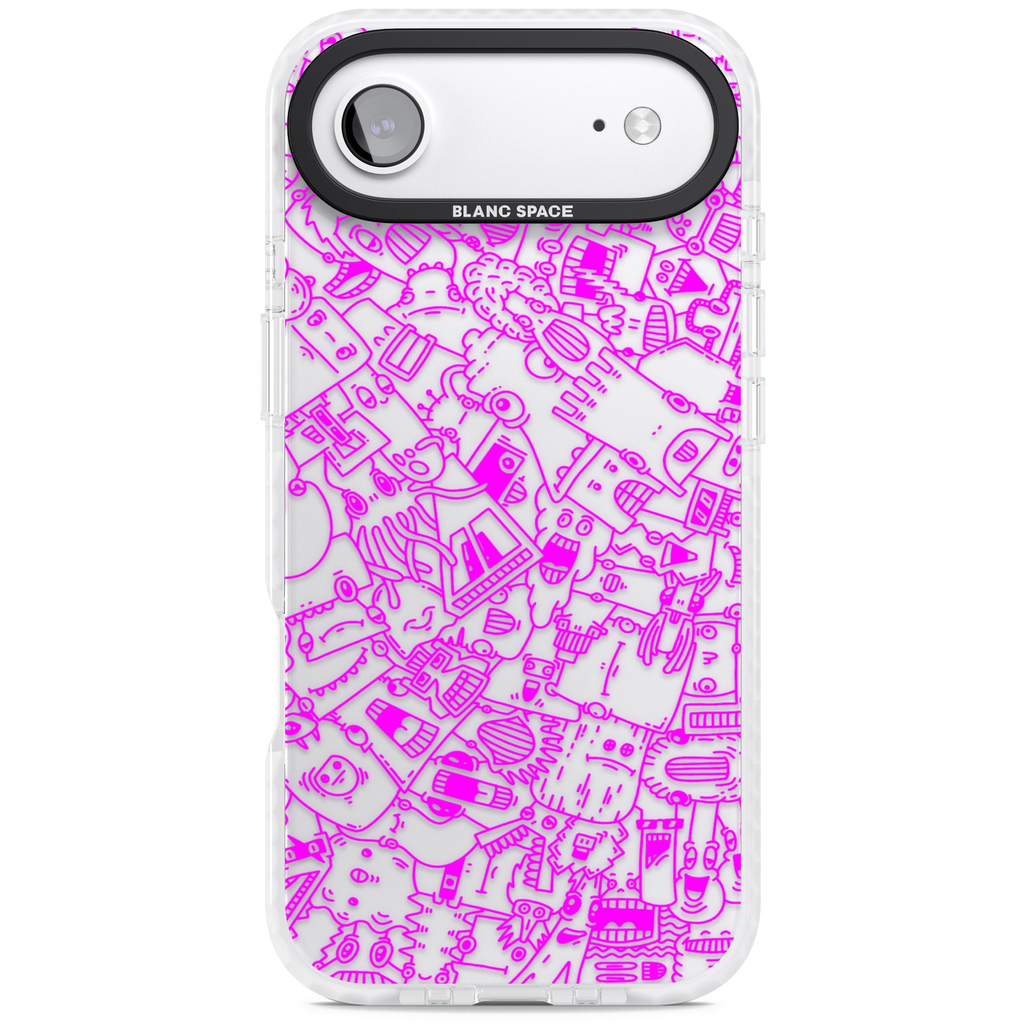 Pink Pals iPhone 17 Air Impact Clear Phone Case